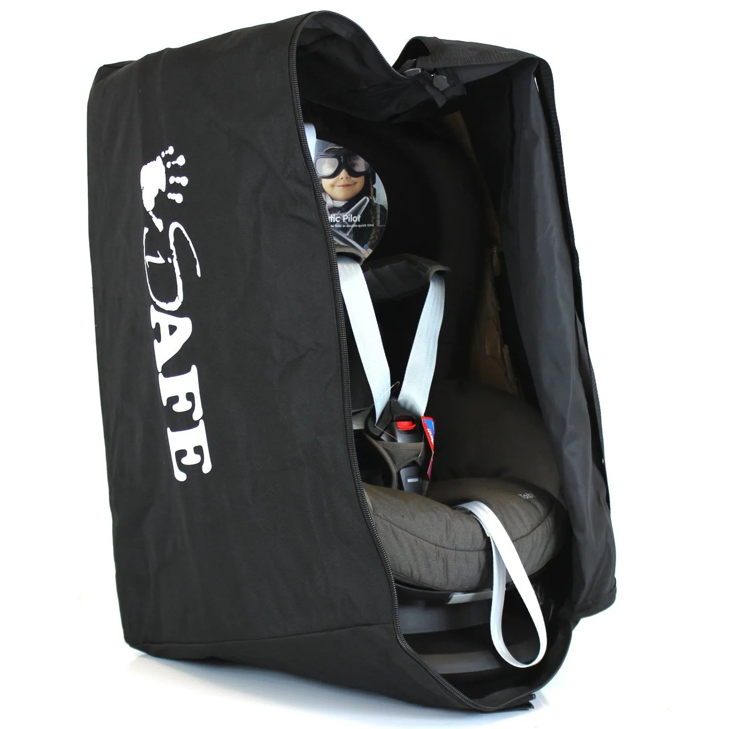 iSafe Universal Carseat Travel / Storage Bag For Britax Duo Plus ISOFIX Car Seat (Chilli Pepper)
