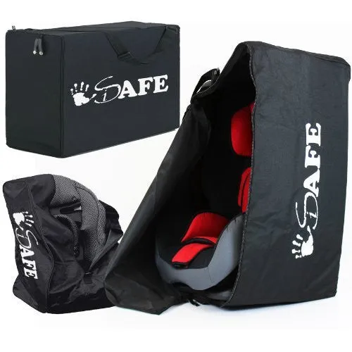 iSafe Universal Carseat Travel / Storage Bag For Britax Duo Plus ISOFIX Car Seat (Chilli Pepper)