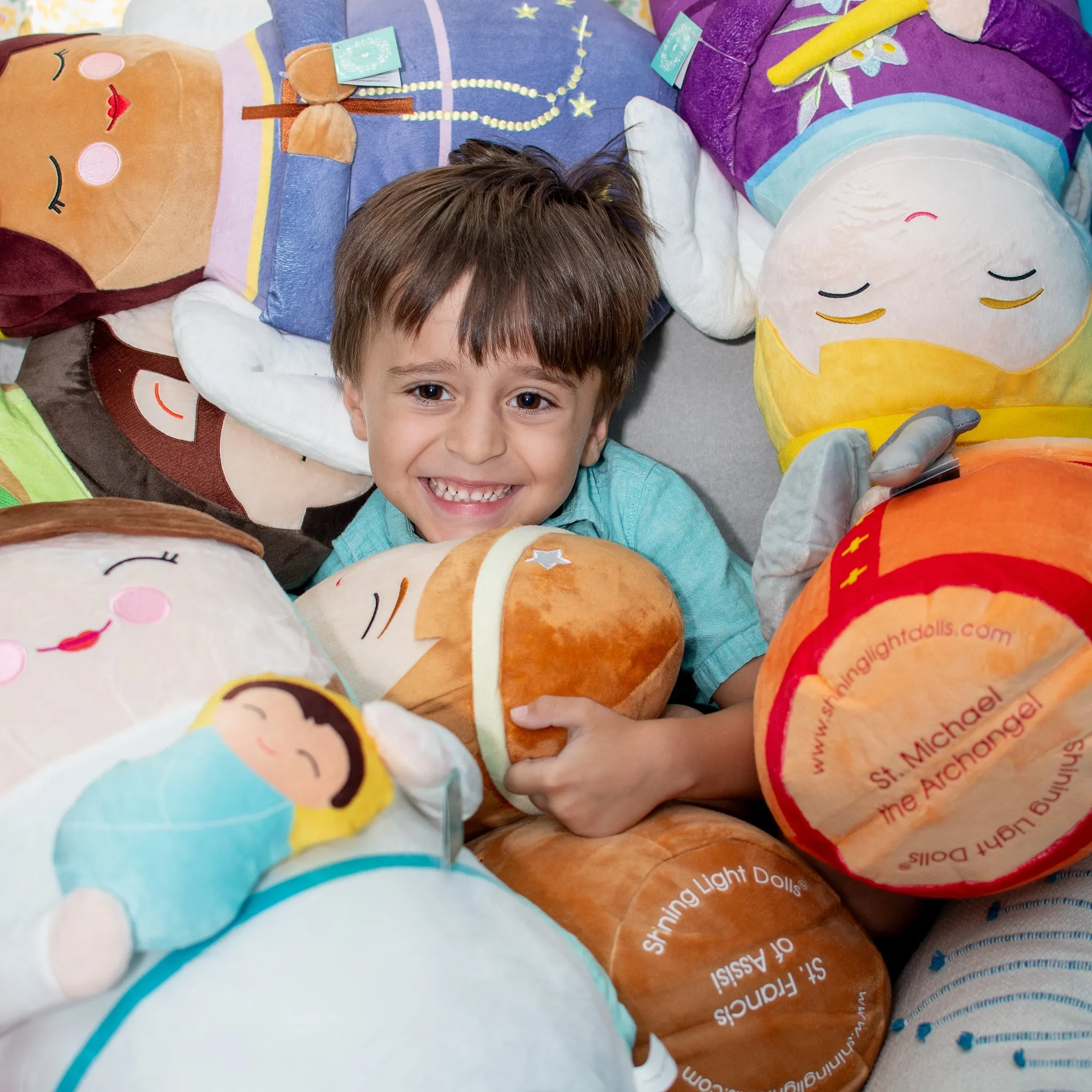 Jumbo St. Michael The Archangel Plush Doll
