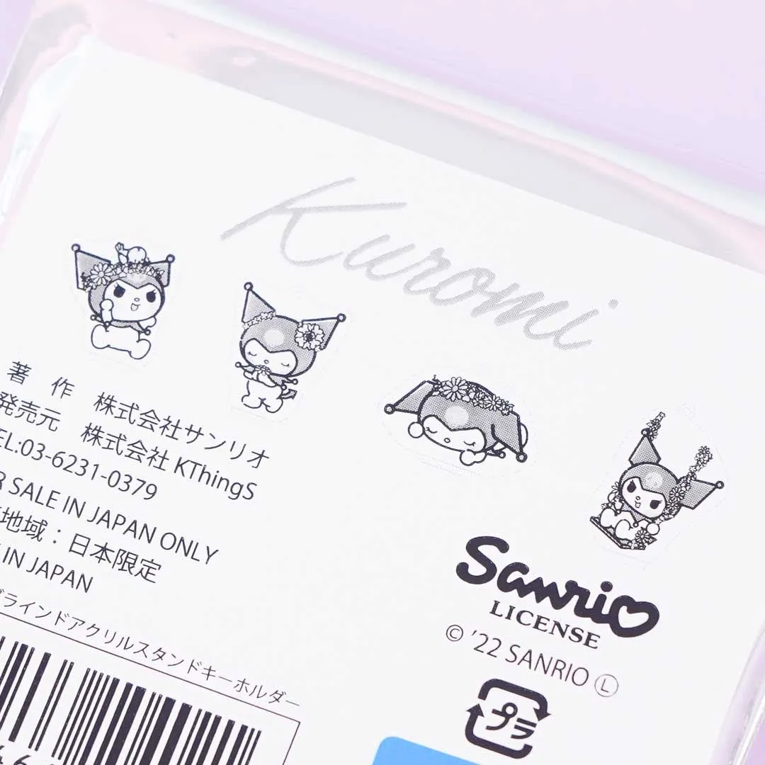 Kuromi Spring Florals Acrylic Stand Charm