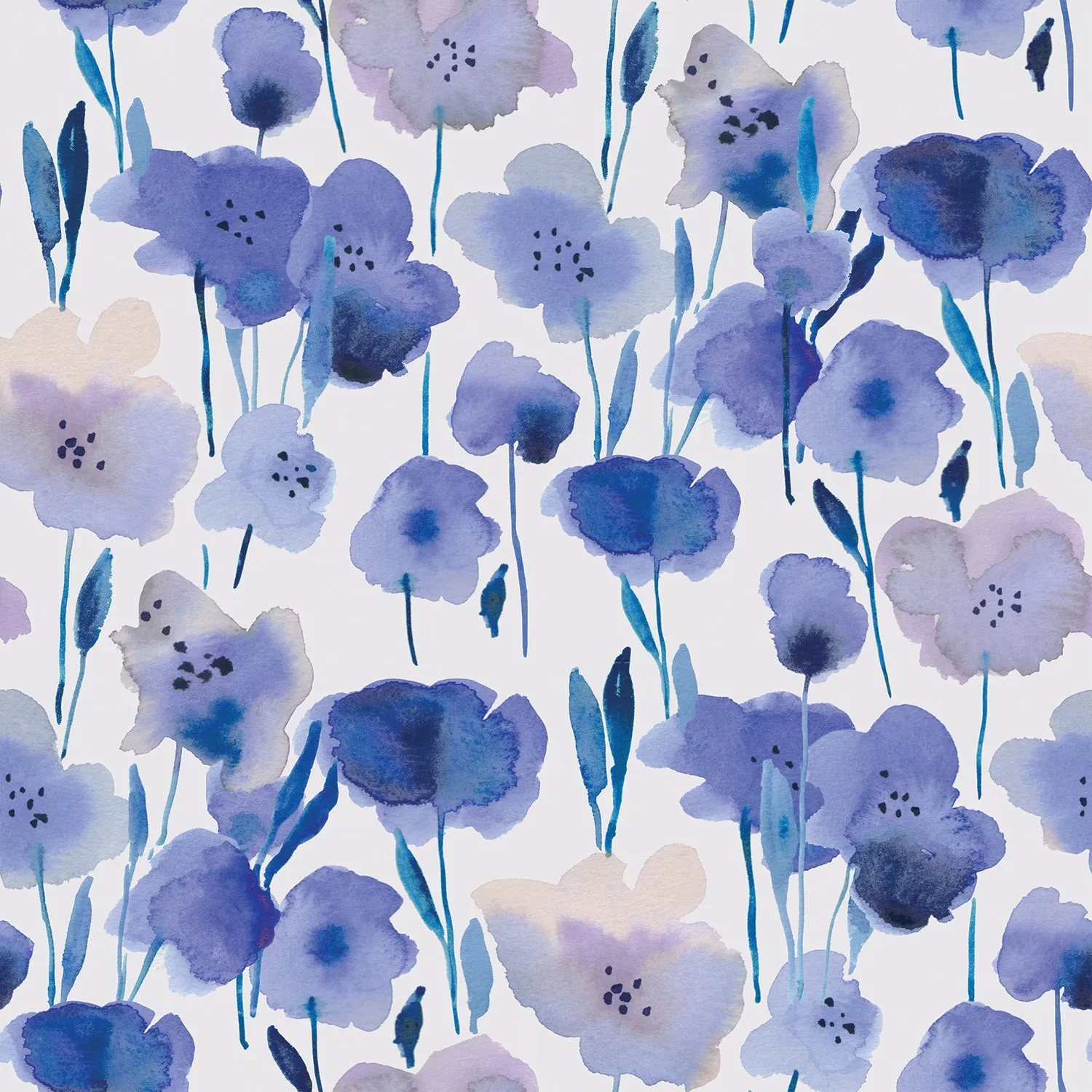 Large Cosmetic Bag - Morning Meadow