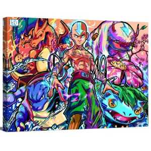 Last Poke Master Canvas Wall Art