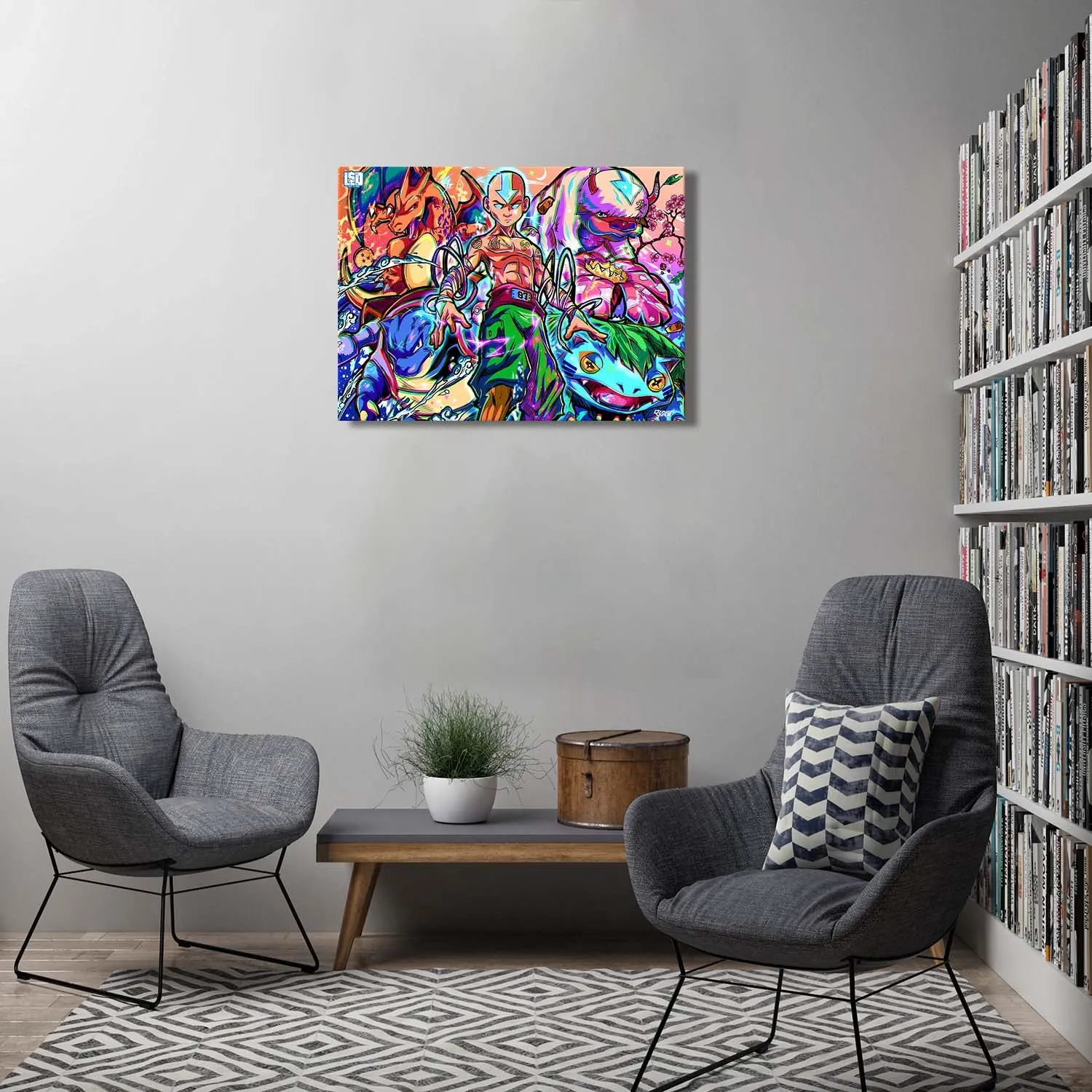 Last Poke Master Canvas Wall Art