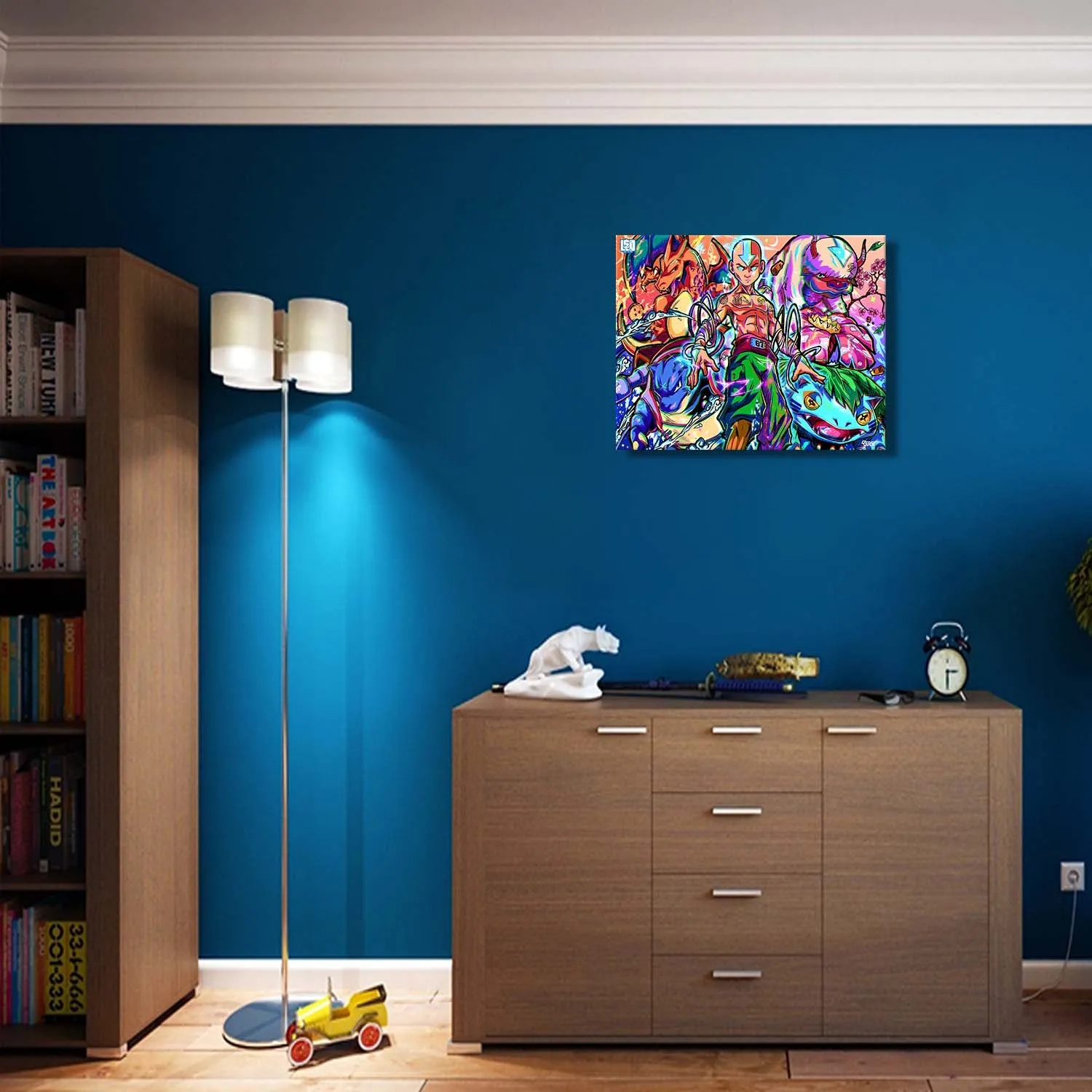 Last Poke Master Canvas Wall Art