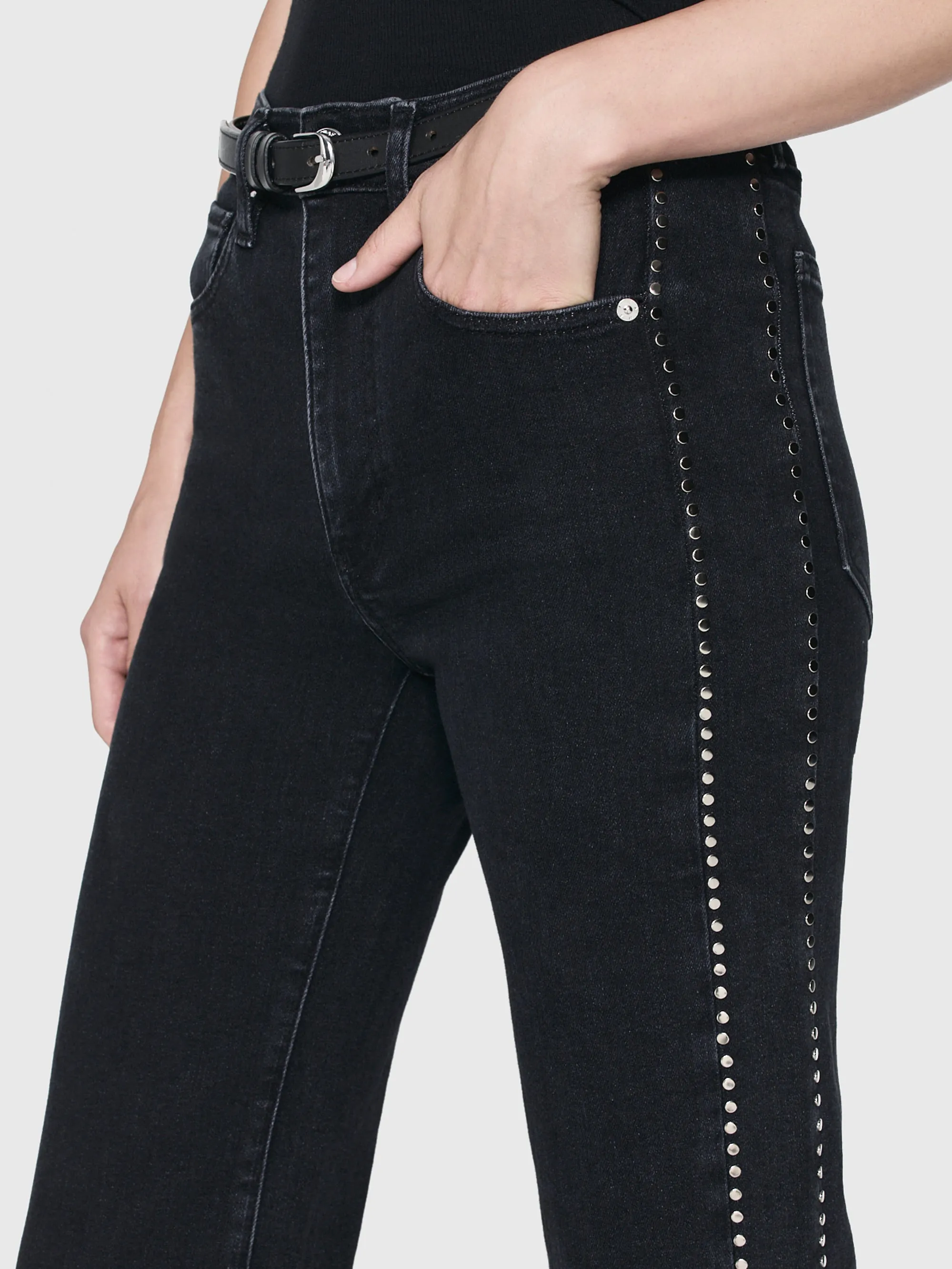 Le Sleek Straight Studded -- Astronaut