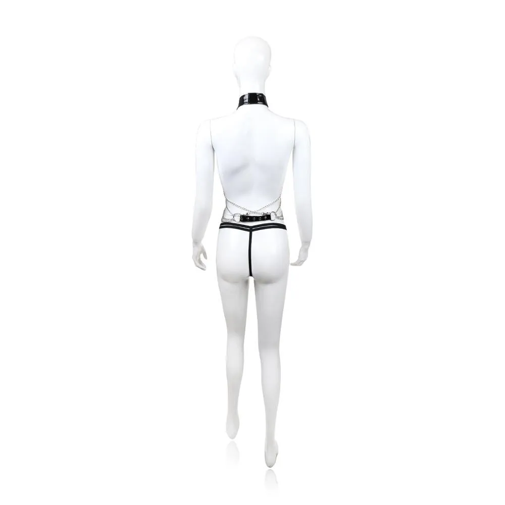 Leather Chained Harness