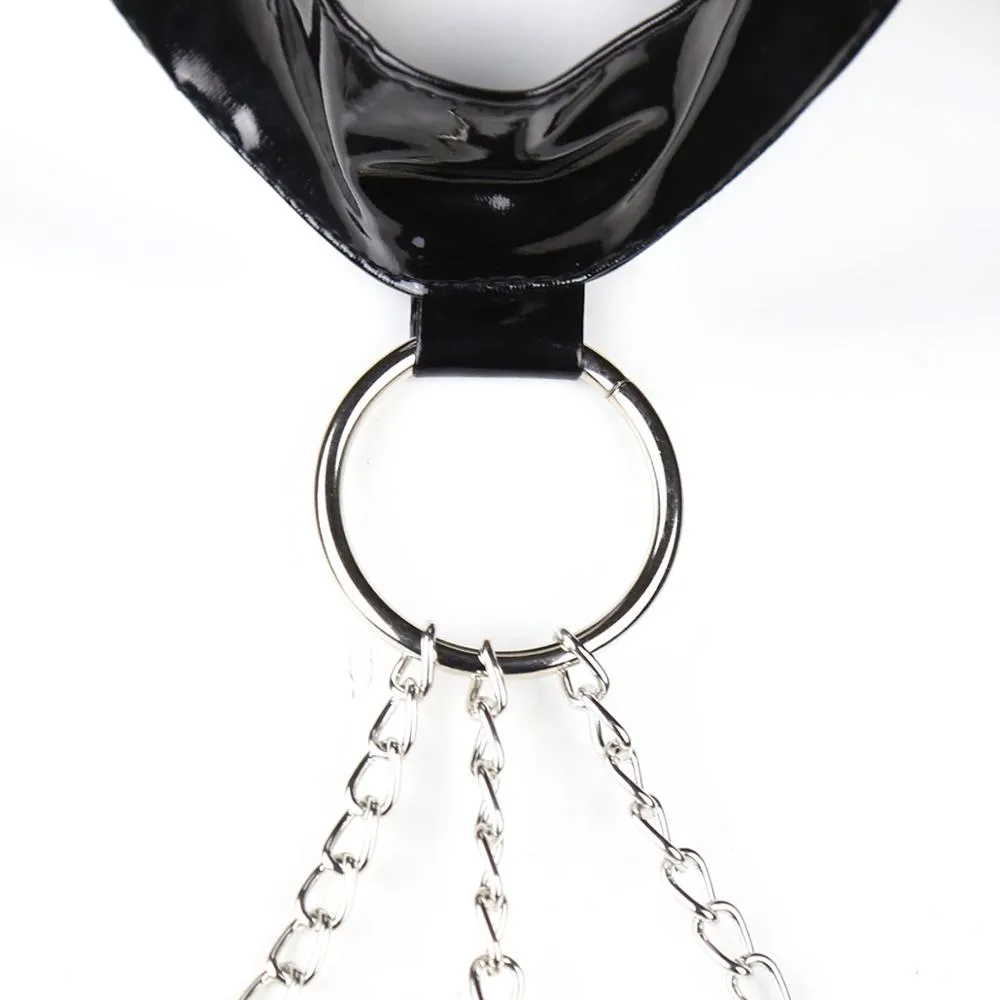 Leather Chained Harness