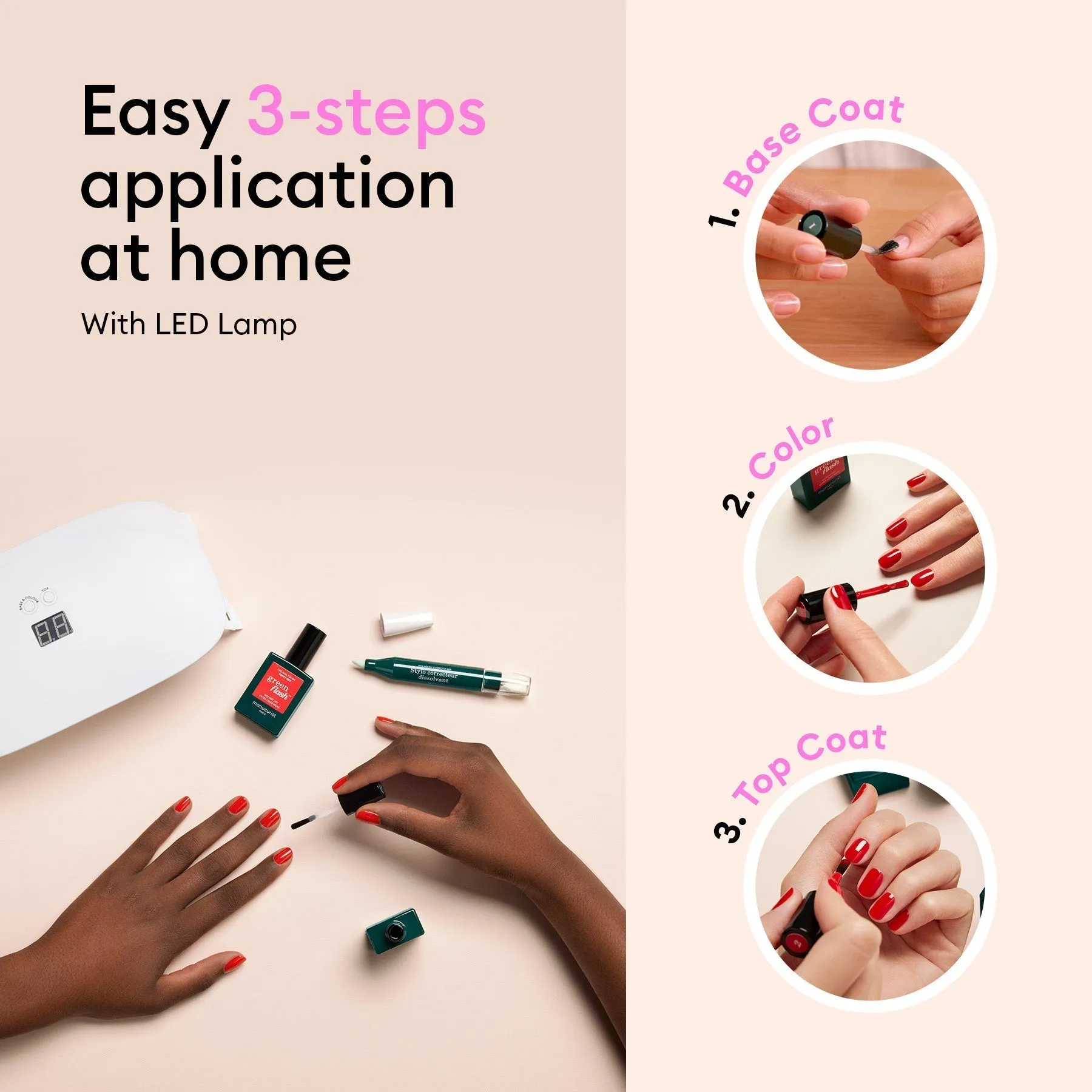 LED nail polish Starter Kit - Holiday Set