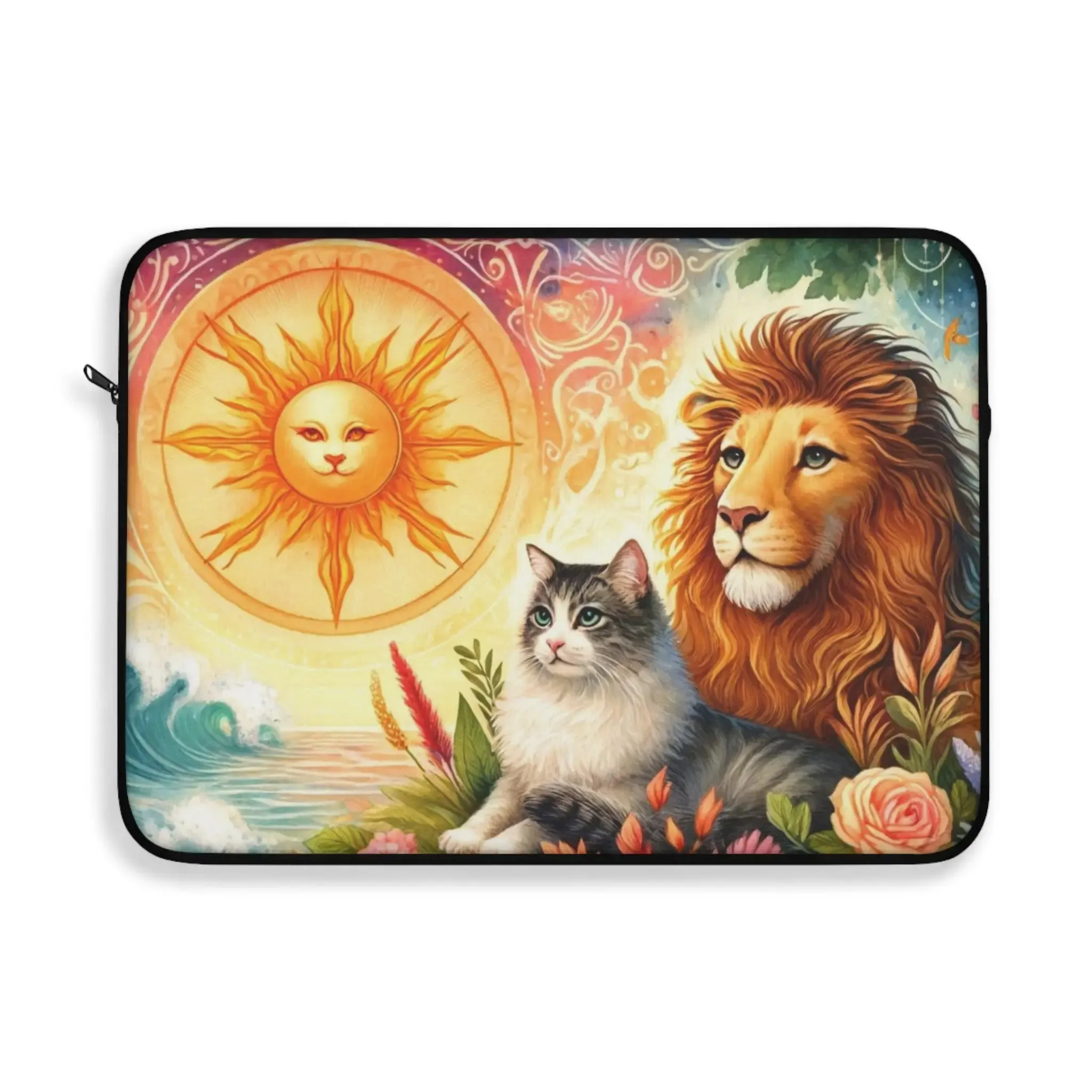 Leo Zodiac - Cat Lover - Laptop Sleeve