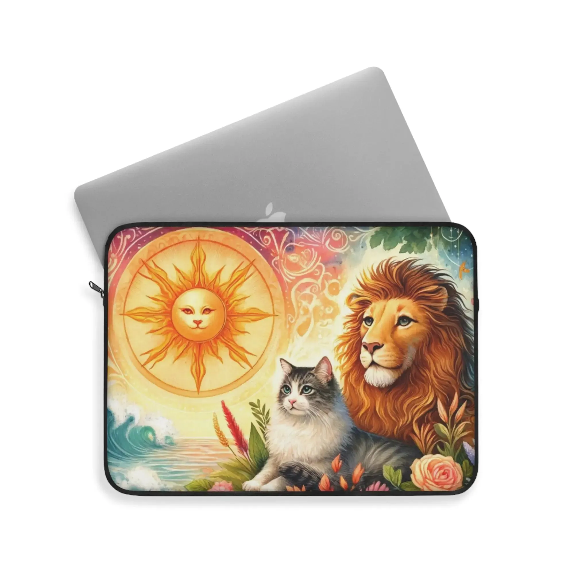 Leo Zodiac - Cat Lover - Laptop Sleeve
