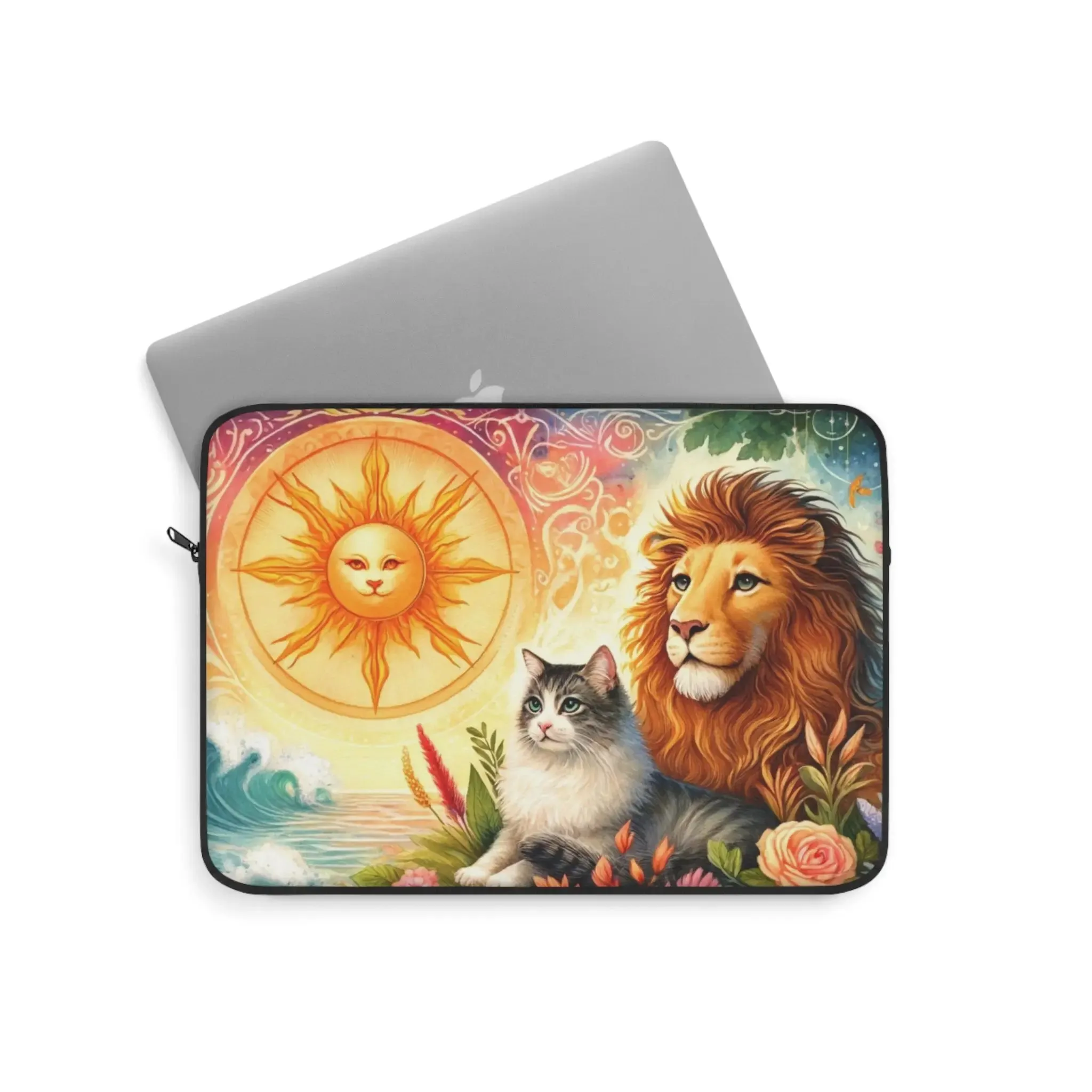 Leo Zodiac - Cat Lover - Laptop Sleeve