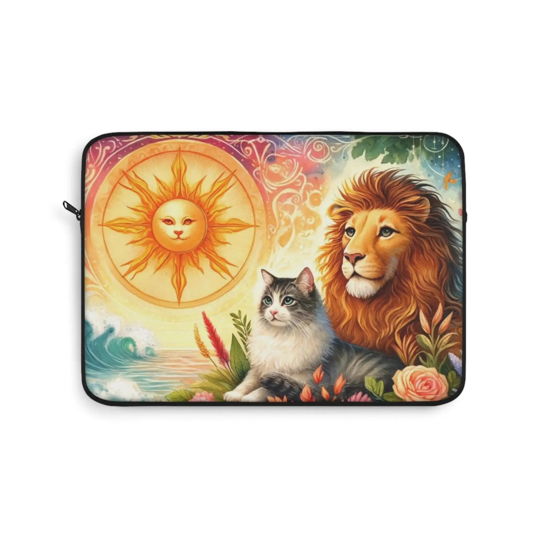 Leo Zodiac - Cat Lover - Laptop Sleeve