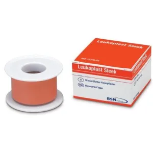 Leukoplast Sleek Waterproof Adhesive Surgical Tape 5cm x 5m x 12