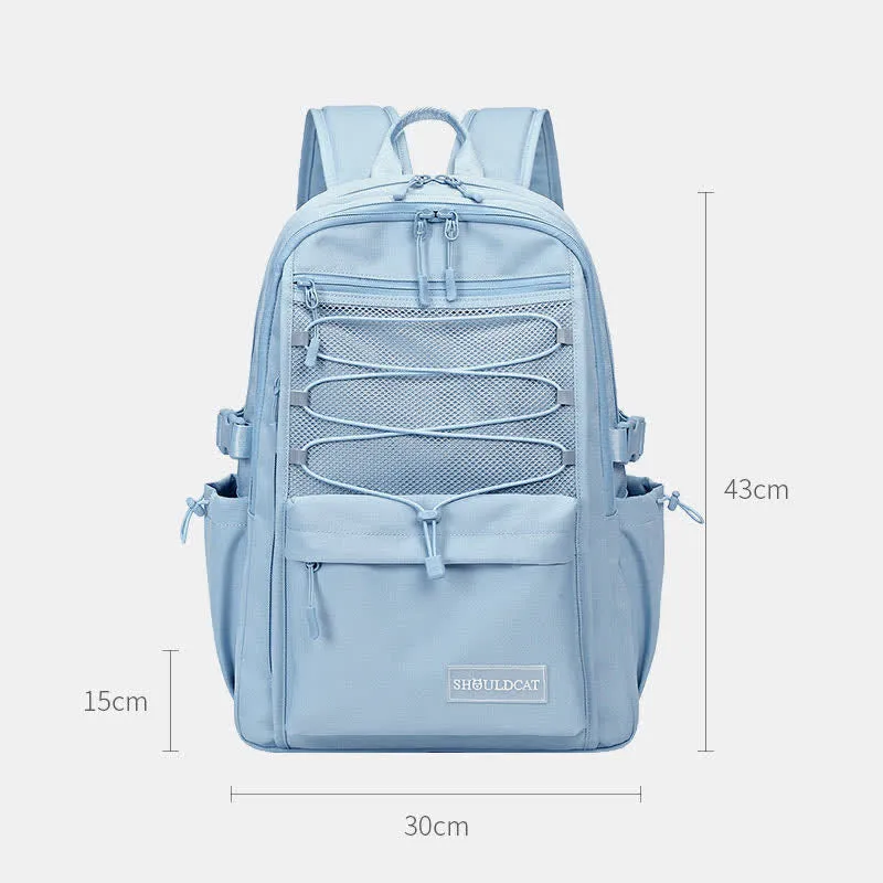 Lightweight School Bag Casual Daypack College Laptop Backpack Bookbag Travel Daypack