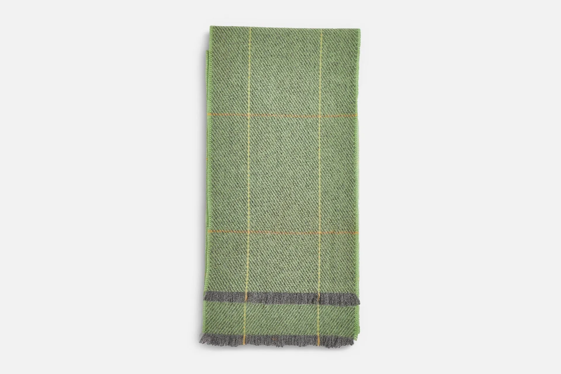 Lime Turra Lambswool Scarf