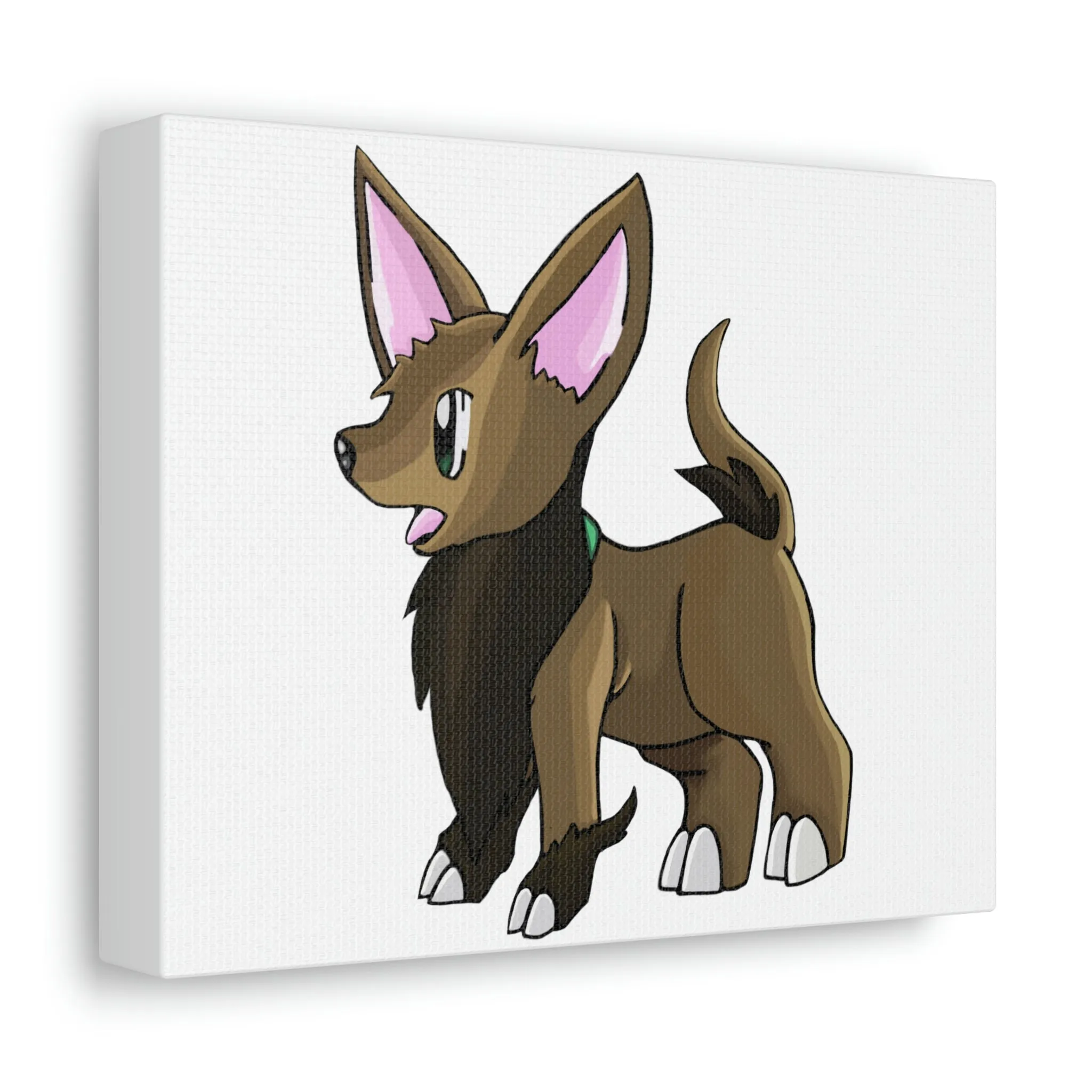 Lipgirl Stretched Canvas