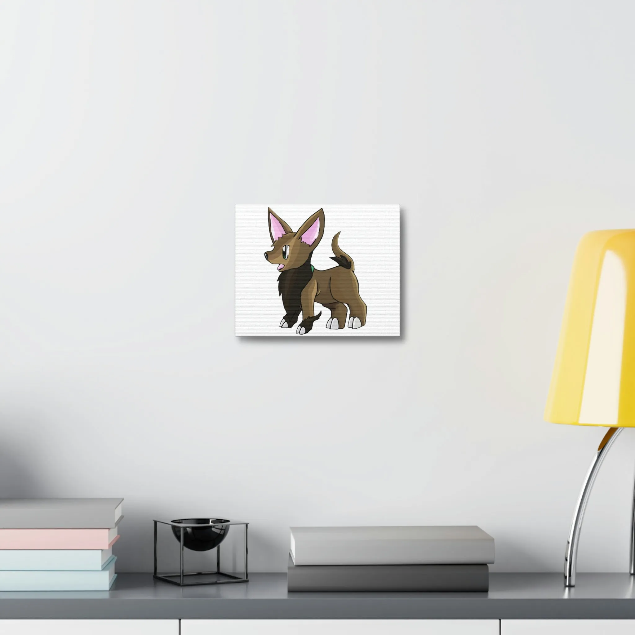 Lipgirl Stretched Canvas