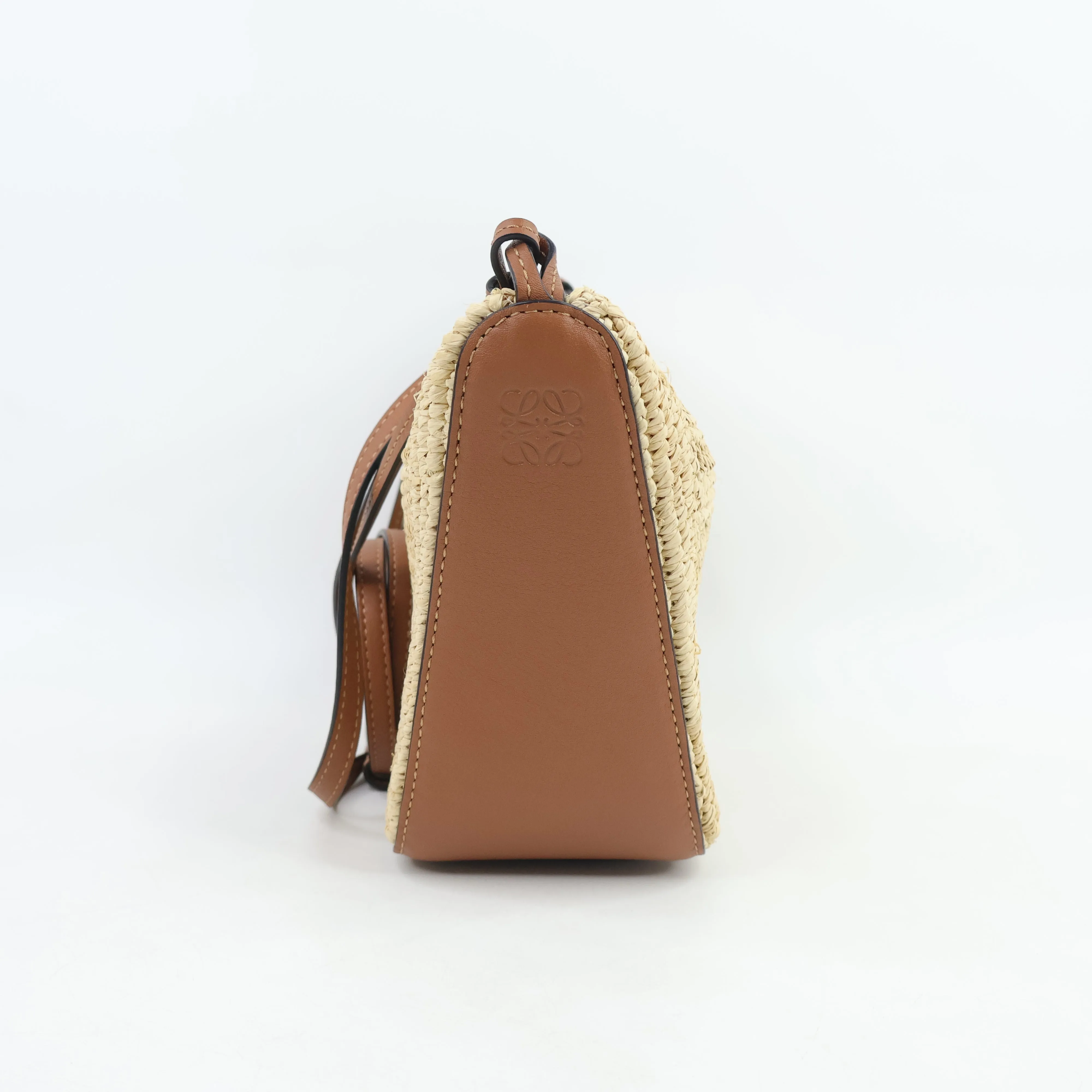 Loewe Hammock Hobo Mini Raffia Tan Natural