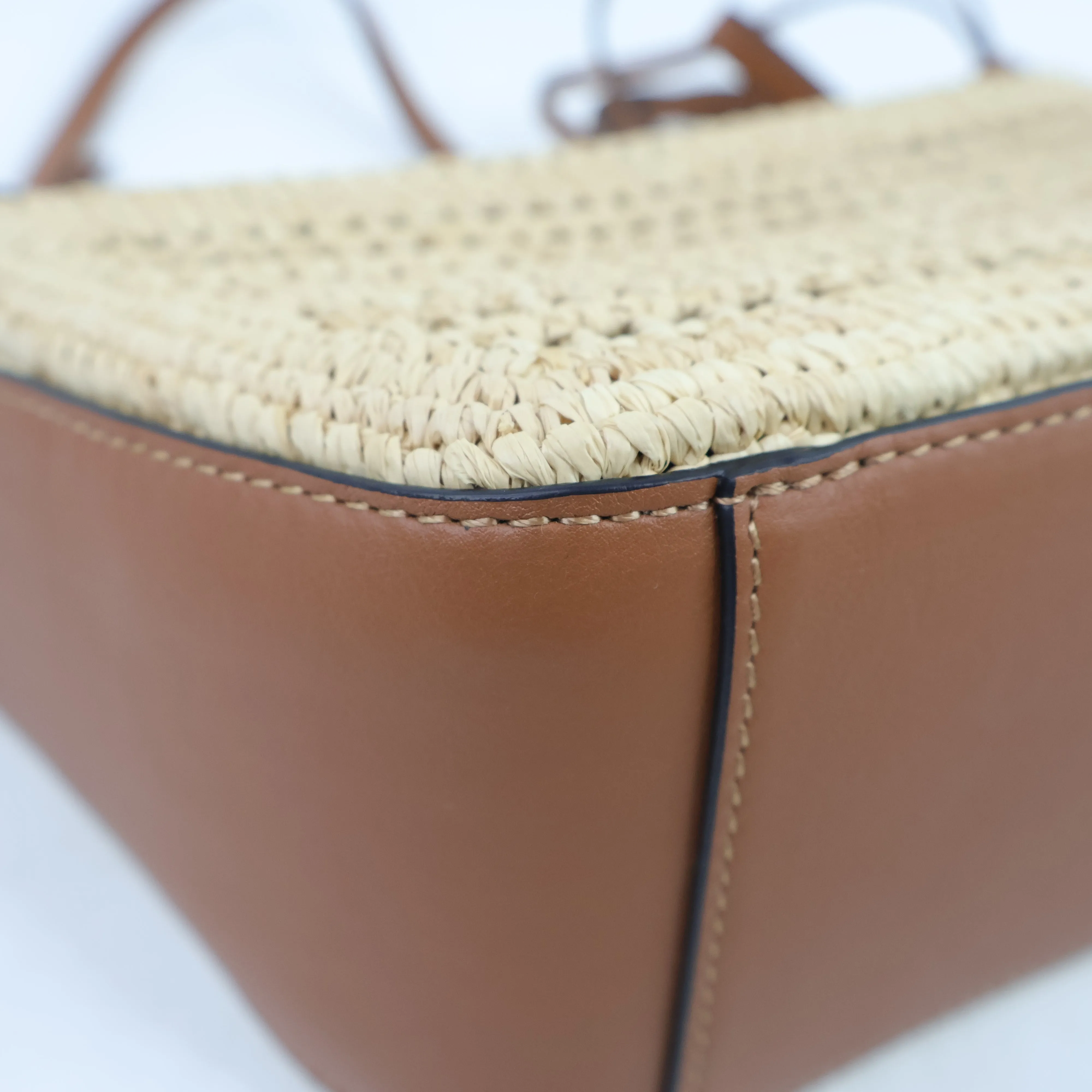 Loewe Hammock Hobo Mini Raffia Tan Natural