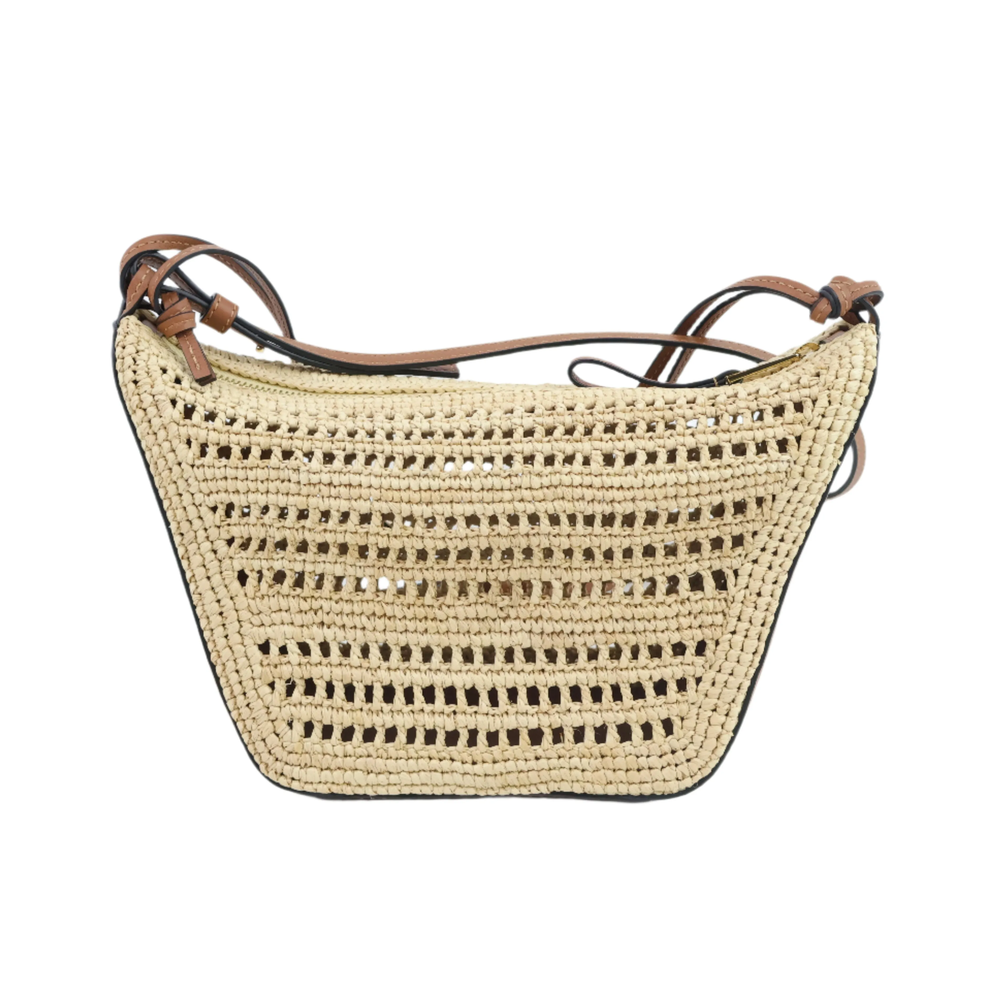 Loewe Hammock Hobo Mini Raffia Tan Natural
