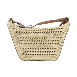 Loewe Hammock Hobo Mini Raffia Tan Natural