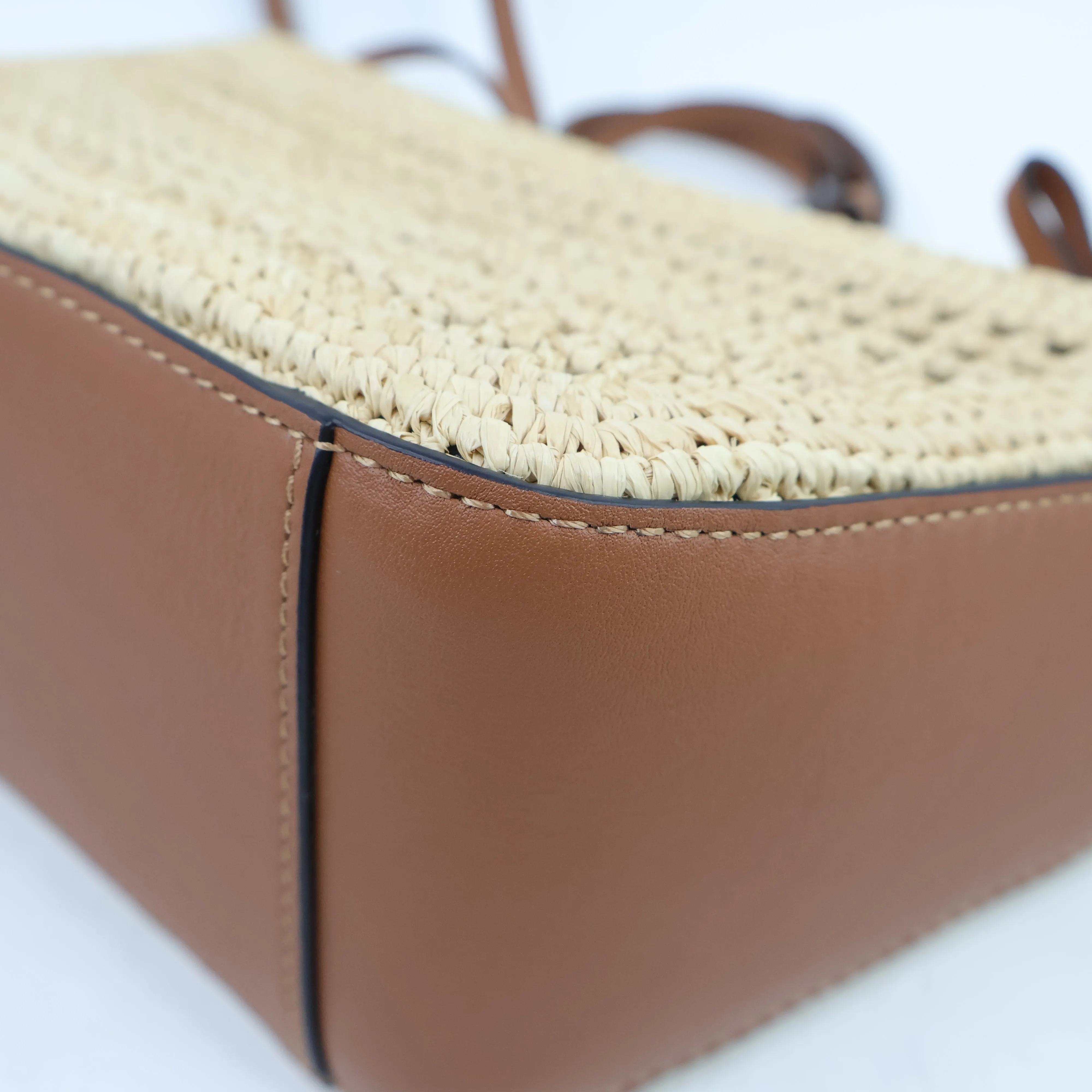Loewe Hammock Hobo Mini Raffia Tan Natural