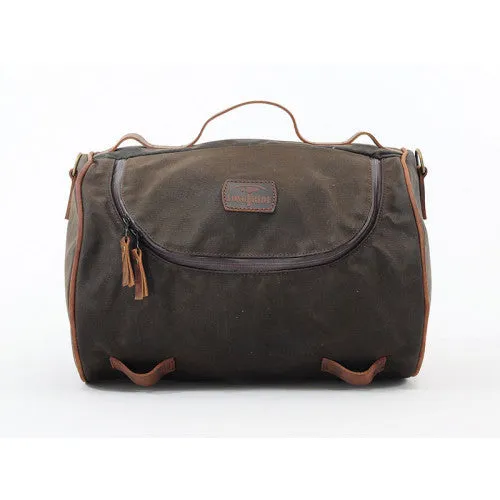 Longride Waxed Canvas Roll Bag Khaki - 23.3 Liters