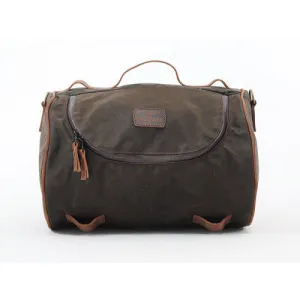Longride Waxed Canvas Roll Bag Khaki - 23.3 Liters