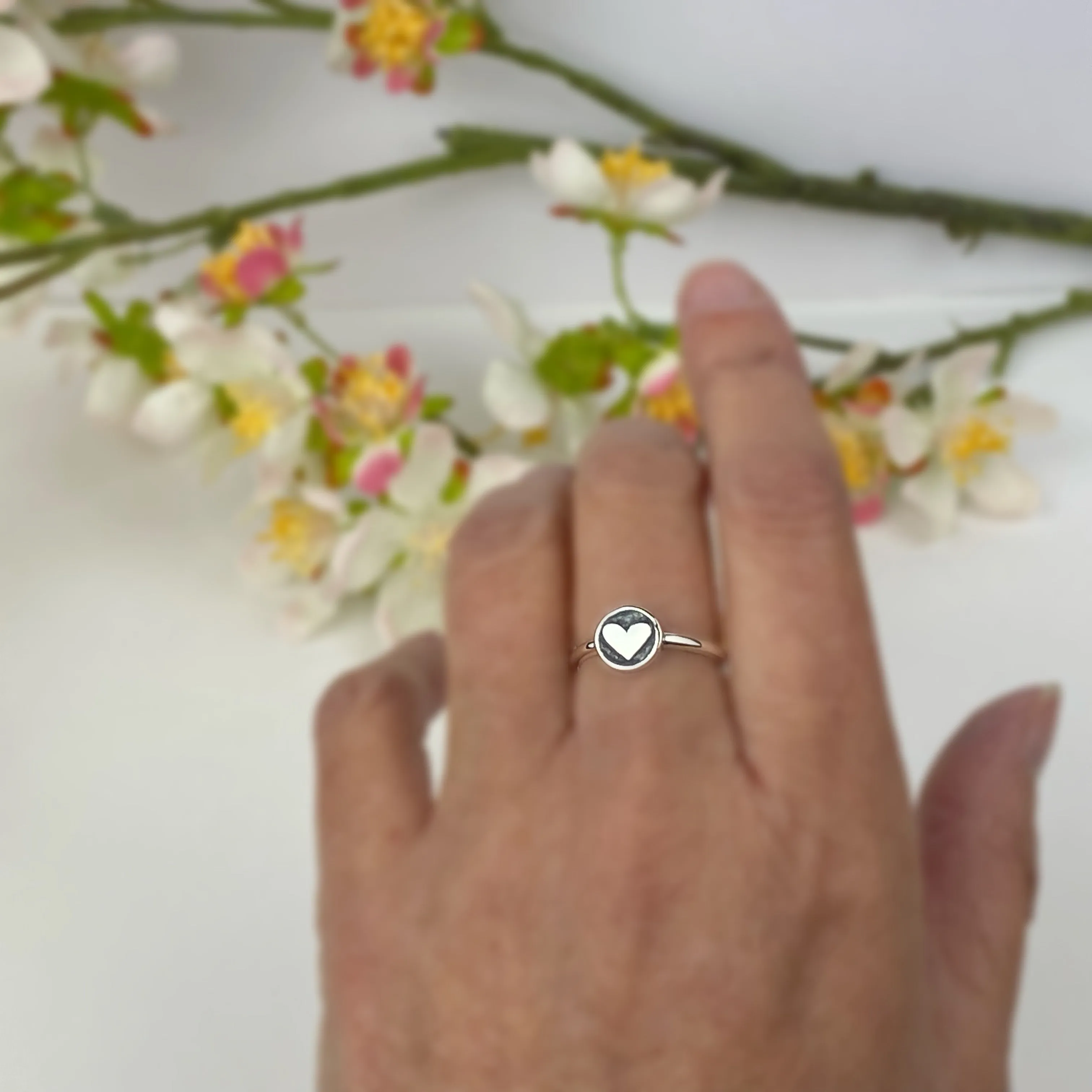 Love Me Silver Ring - VR364