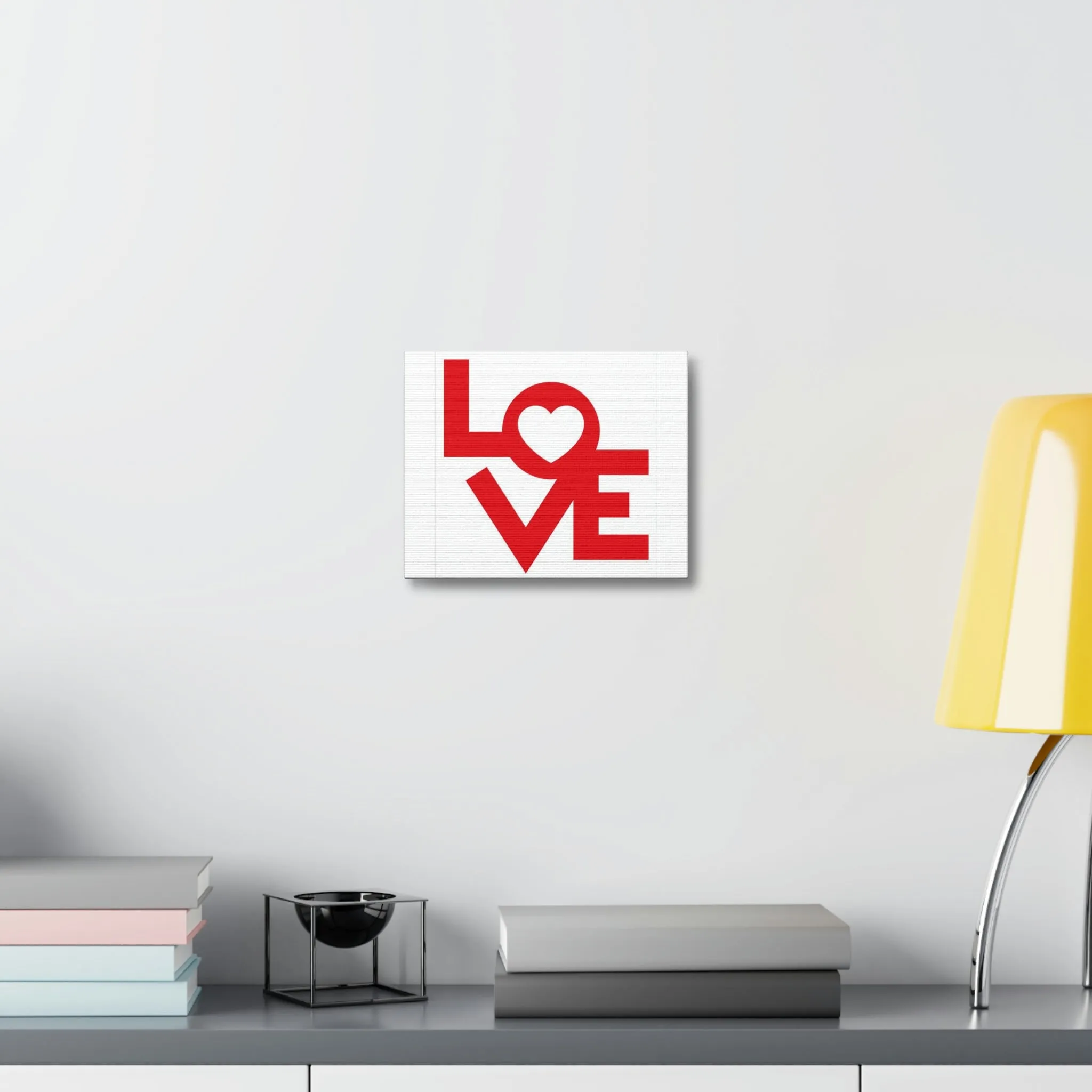 Love Stretched Canvas