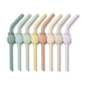(LW18868) CARLSON PINEAPPLE STRAWS 8-PACK