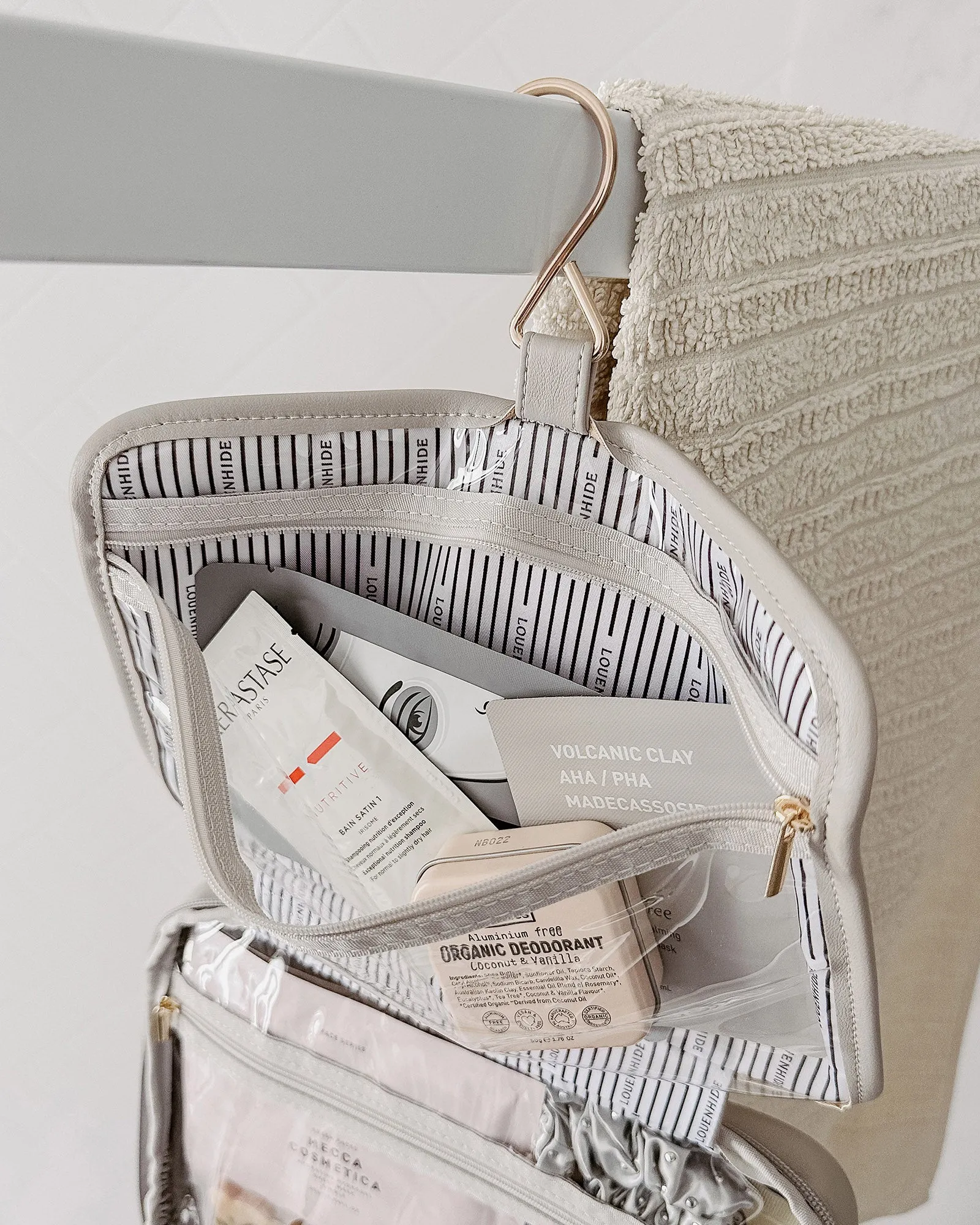 MAGGIE COSMETIC CASE GREY