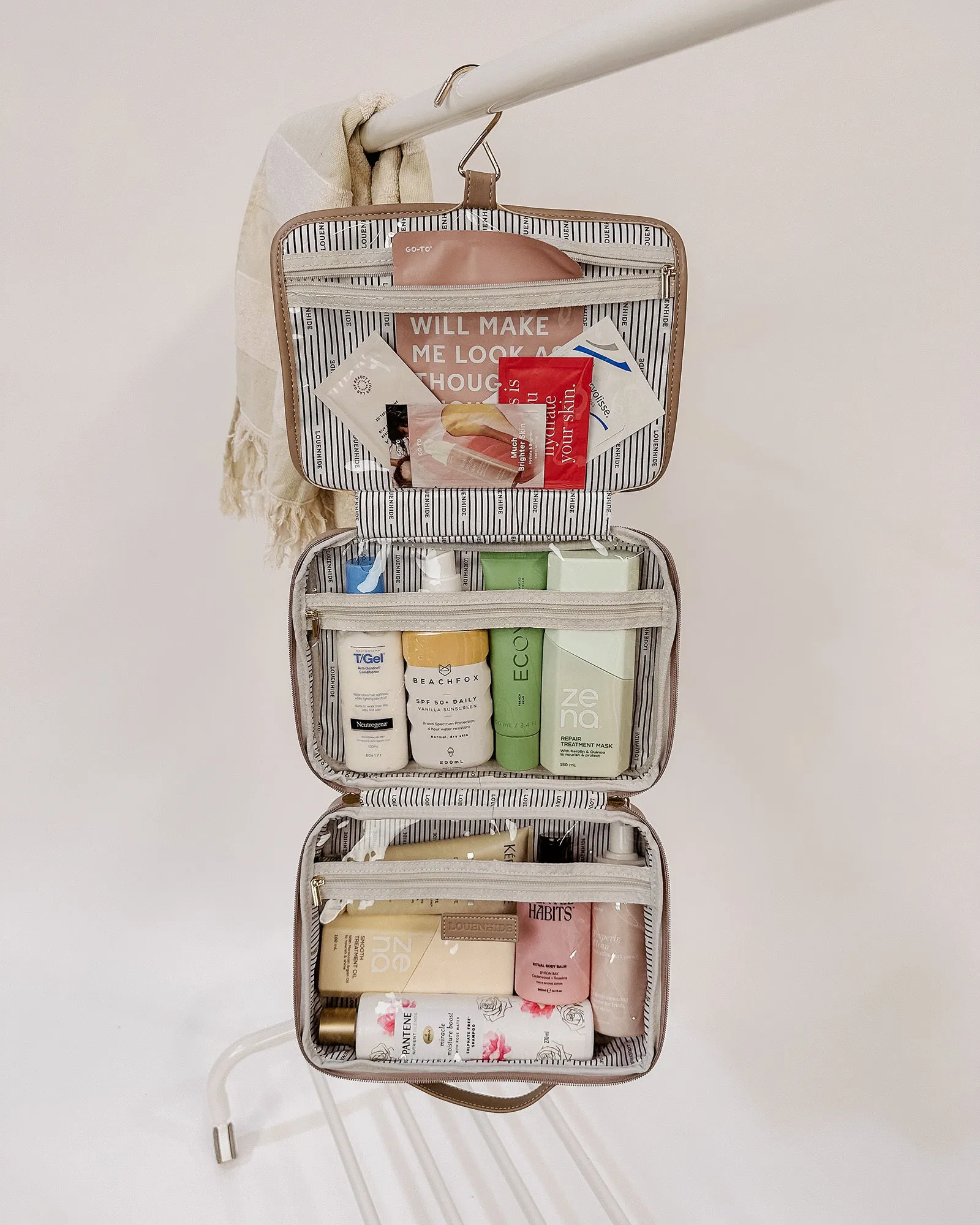 Maggie Lacey Quilted Cosmetic Bag Set