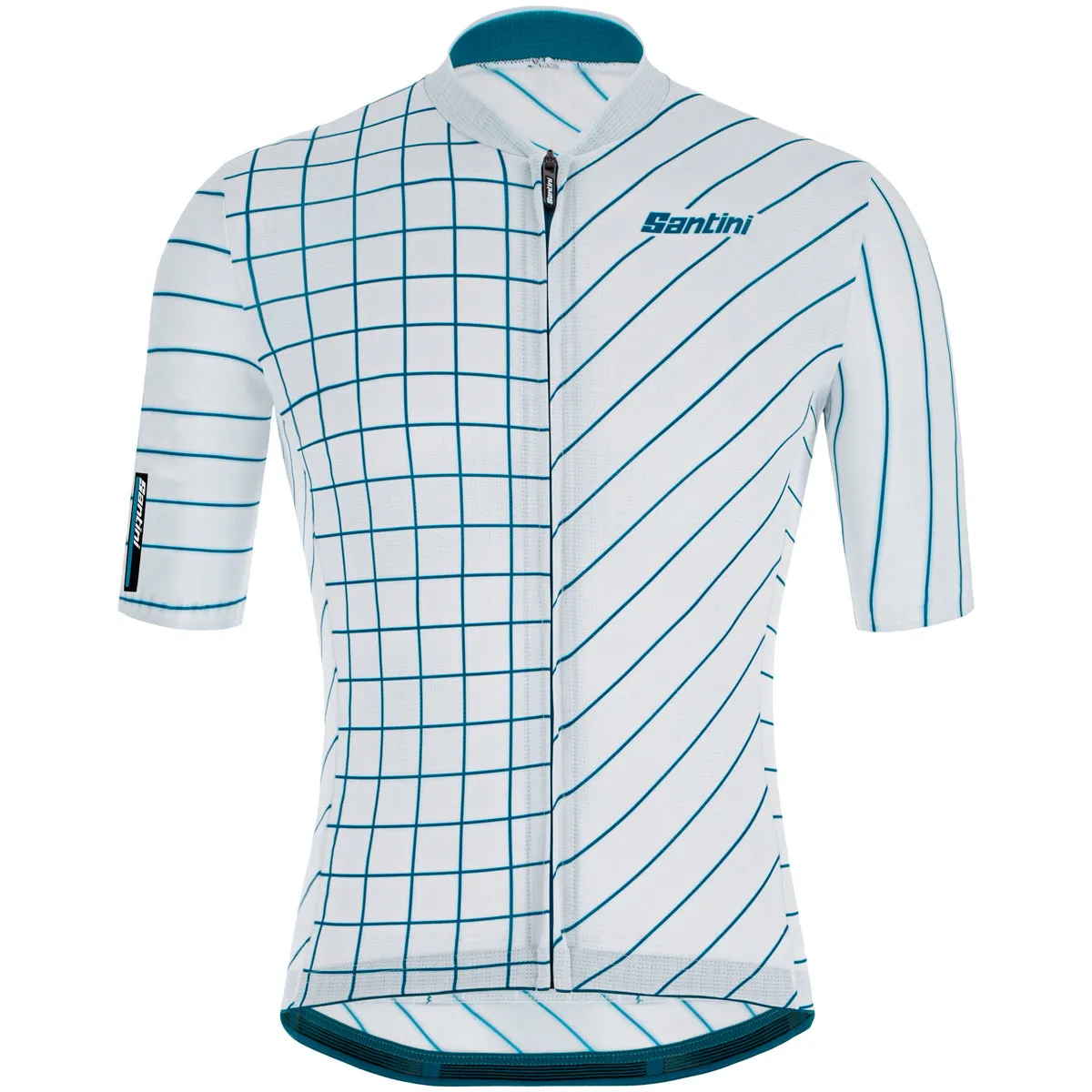 Maglia Santini Sleek Dinamo - Argento