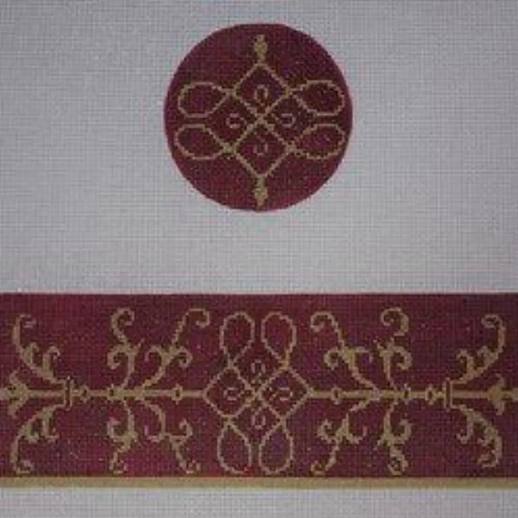 Maroon Hinged Box Canvas