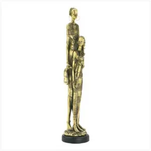 Masai Mother & Daughter Statue