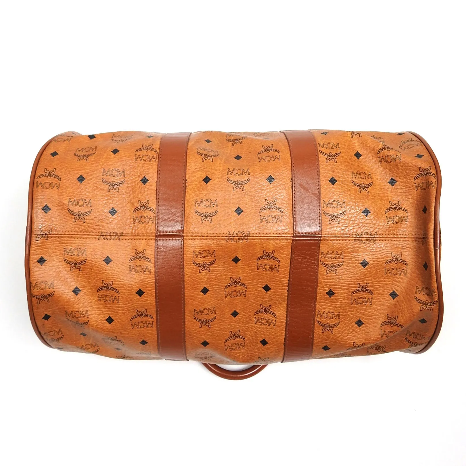 MCM Vintage Leather Duffle Bag