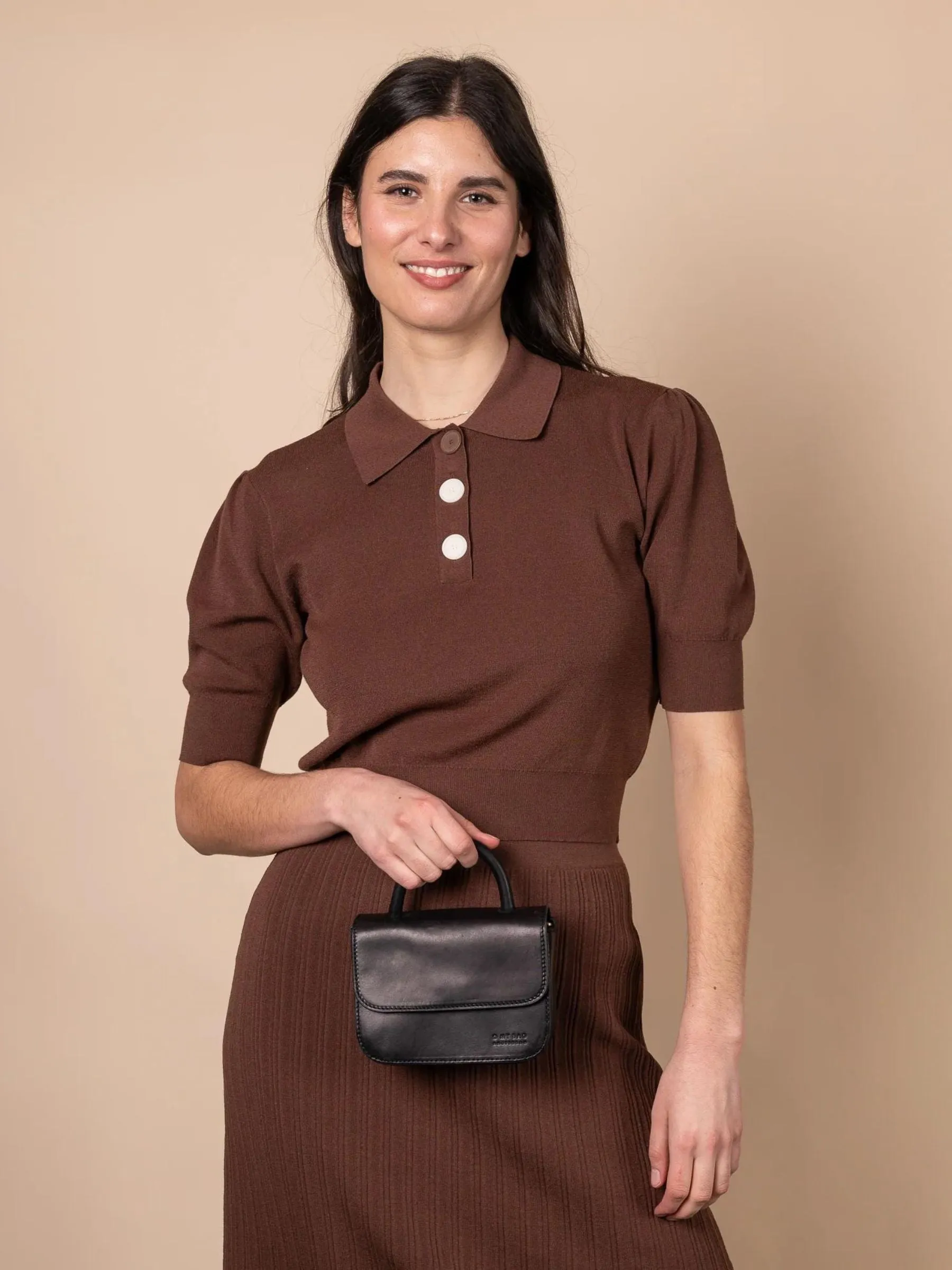 Mini Crossbody Bag Nano Black | O My Bag