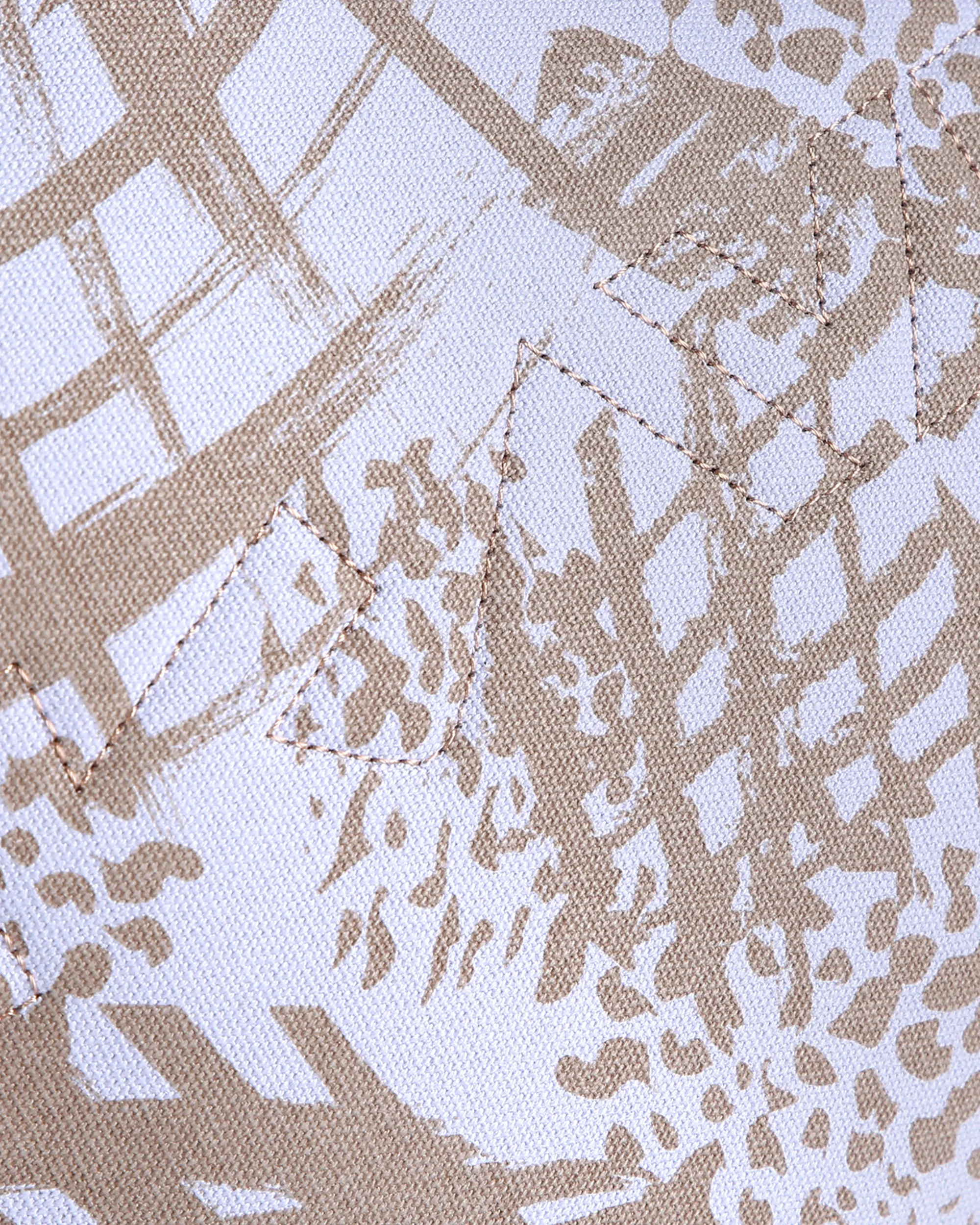 Mini Rope Bag in Beach Doodle