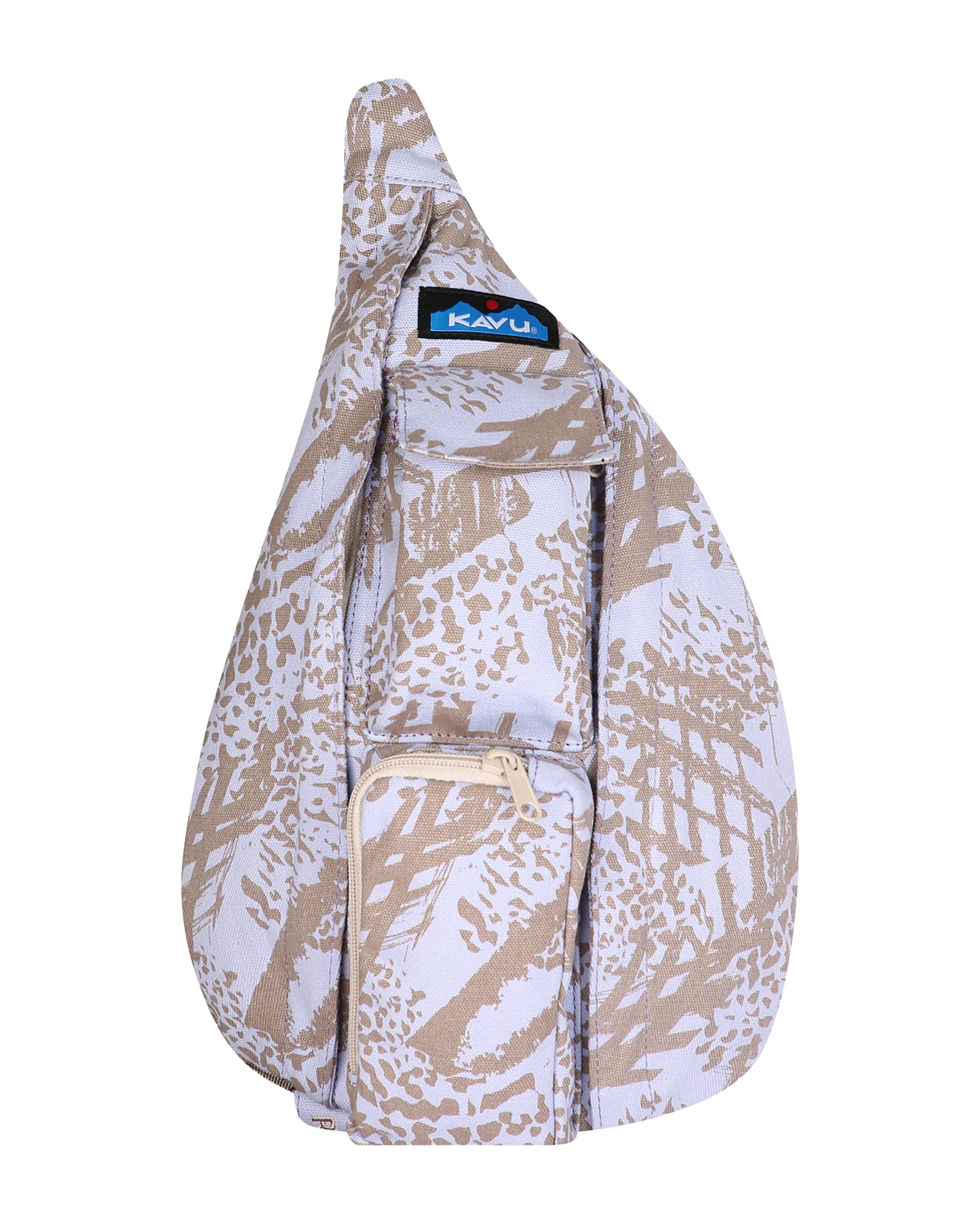 Mini Rope Bag in Beach Doodle