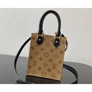 Monogram Reverse Canvas Mini Tote Bag 2020