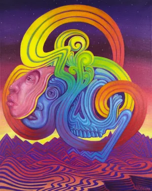 Mountain Loops - Canvas Print