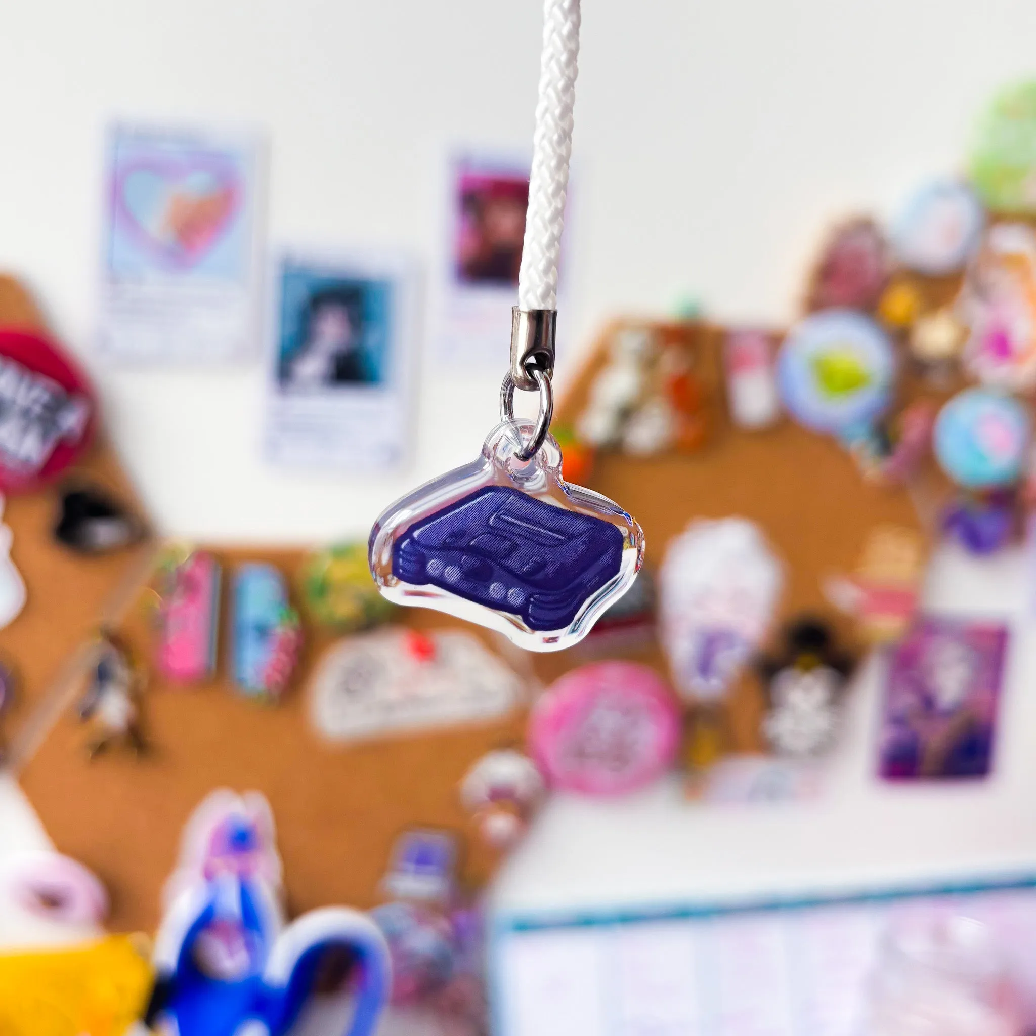 N64 Mini Charm | Retro Console Phone Charm Nostalgia Gift for Gamers