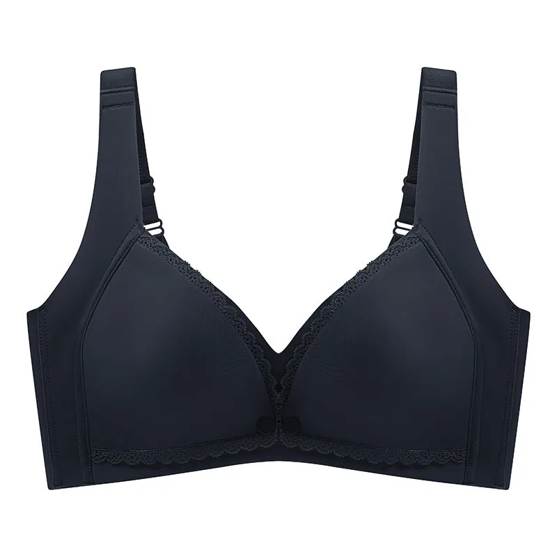 No steel ring push-up front-opening lactation bra tube top type pregnancy and lactation period maternity bra
