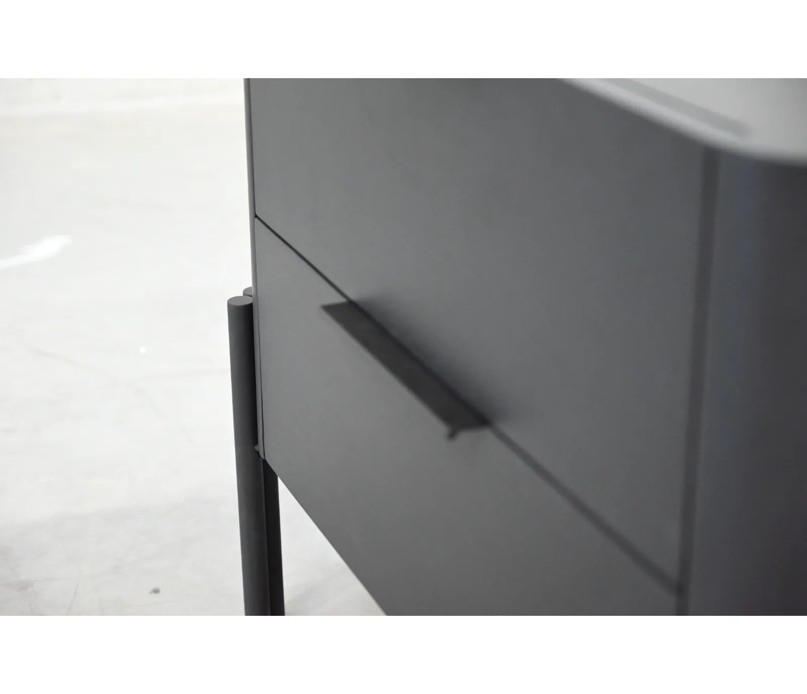 Nori Nightstand - Blackened White Oak