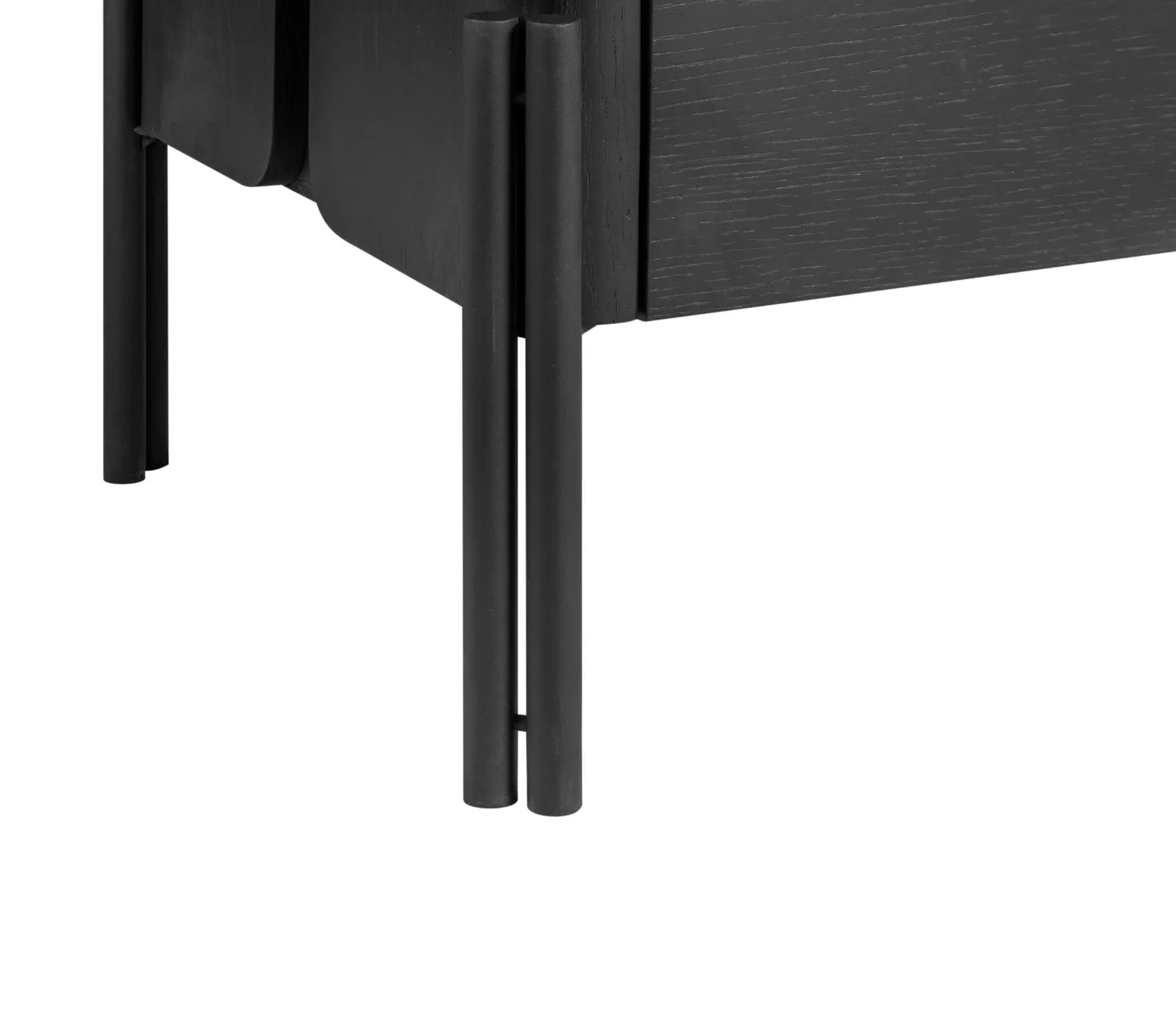 Nori Nightstand - Blackened White Oak