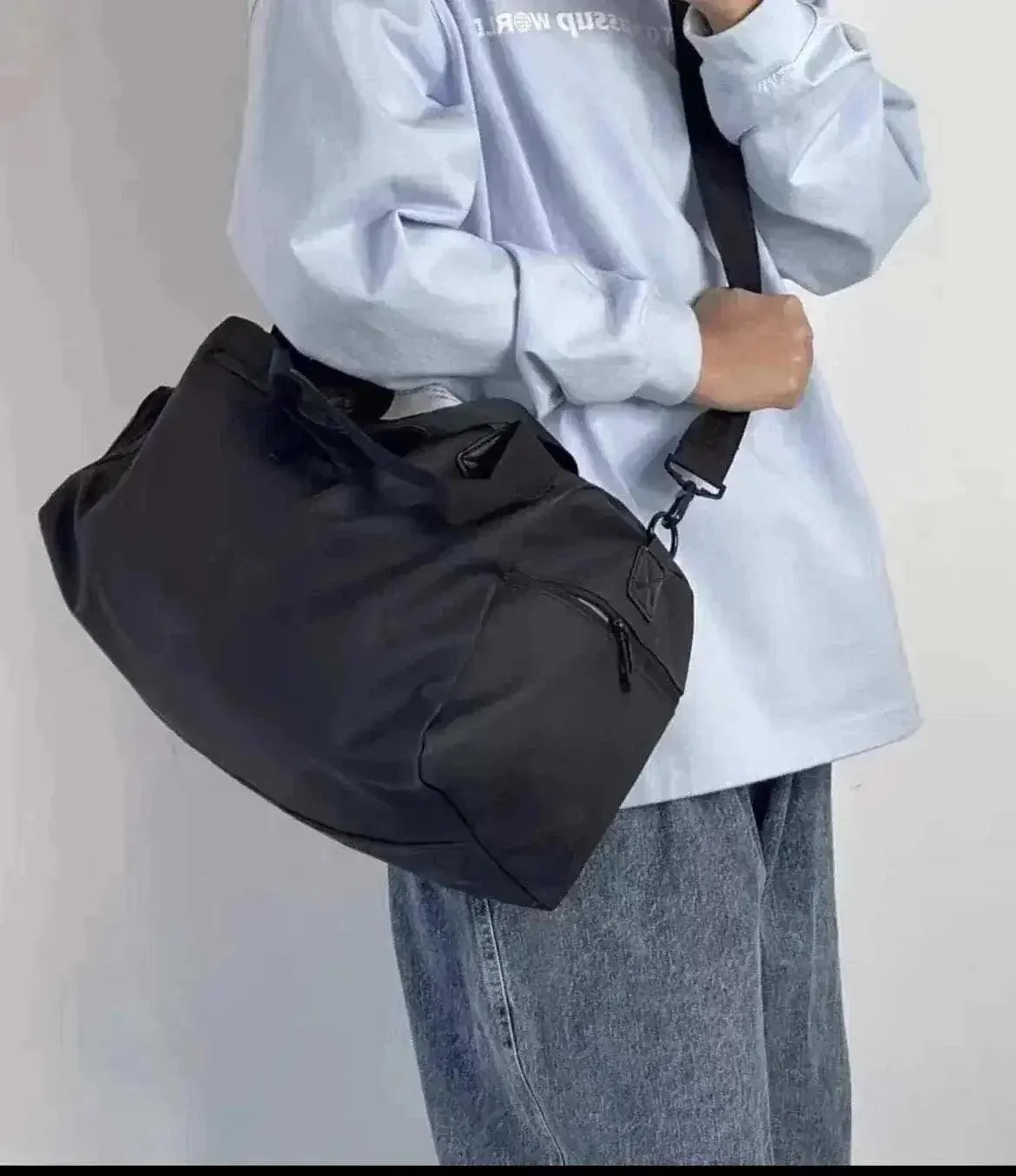 Nylon Boston Bag | Stylish Travel Bag -  BDB001