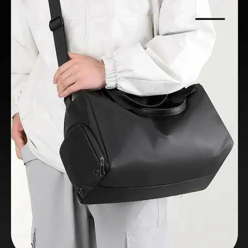 Nylon Boston Bag | Stylish Travel Bag -  BDB001