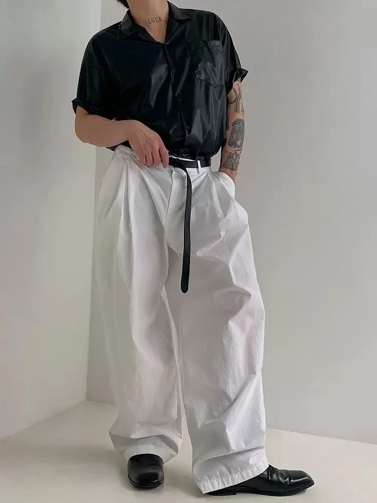 OH Sleek PU Leather Shirt