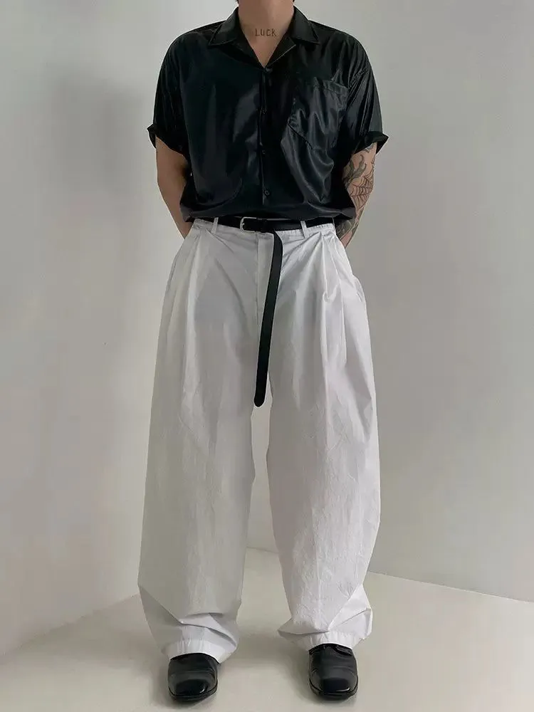 OH Sleek PU Leather Shirt